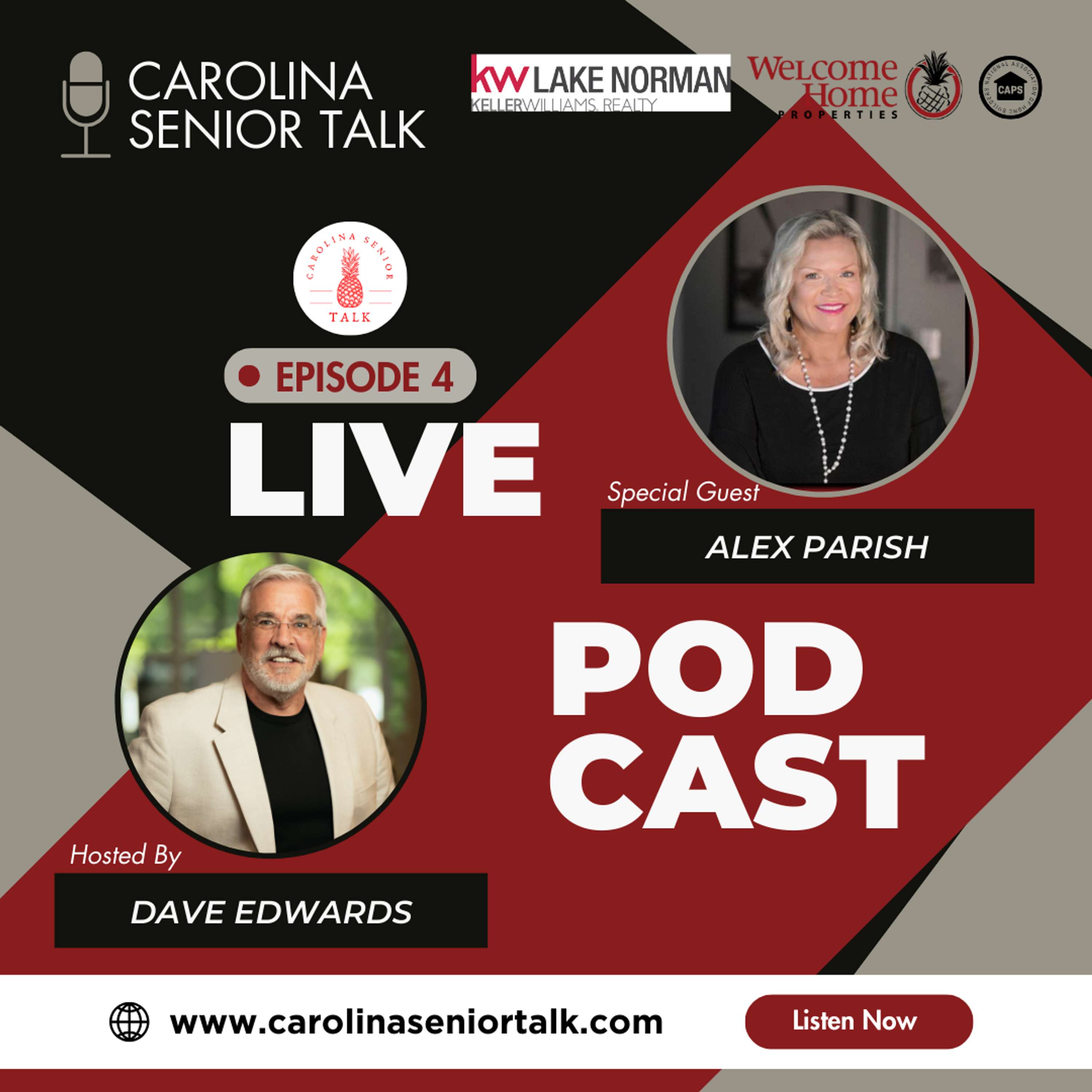 Episode Four: Aging Fearlessly with Alex Parish: Confidently Navigate Your Golden Years!