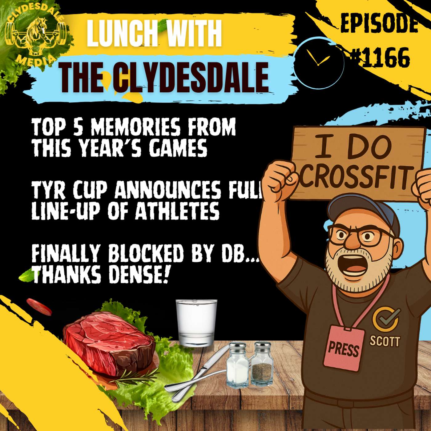 Lunch with the Clydesdale - Top 5 CrossFit Games Memories from this year.