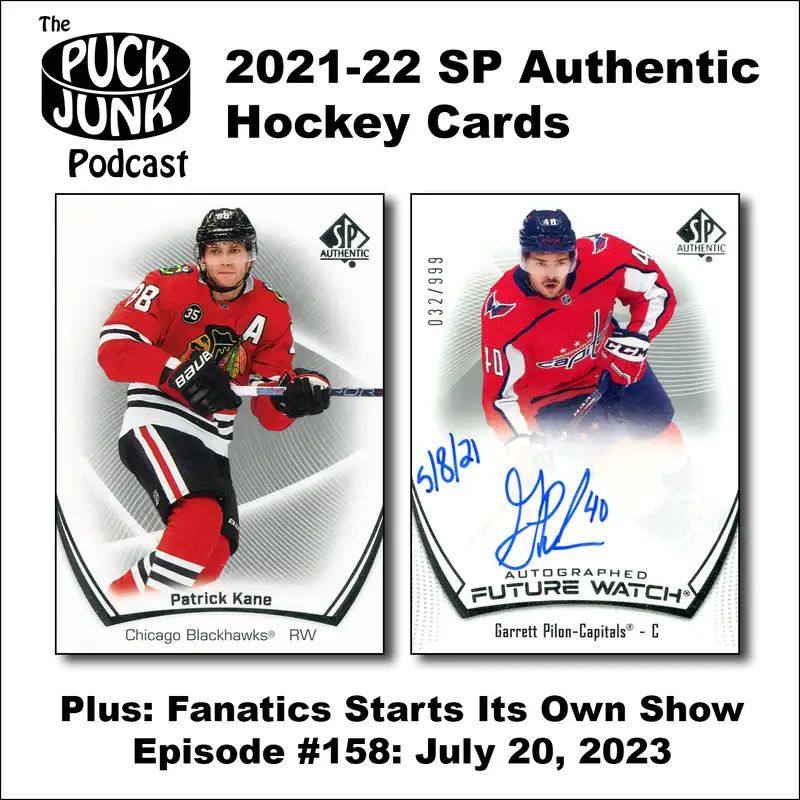 2021-22 SP Authentic Hockey Cards