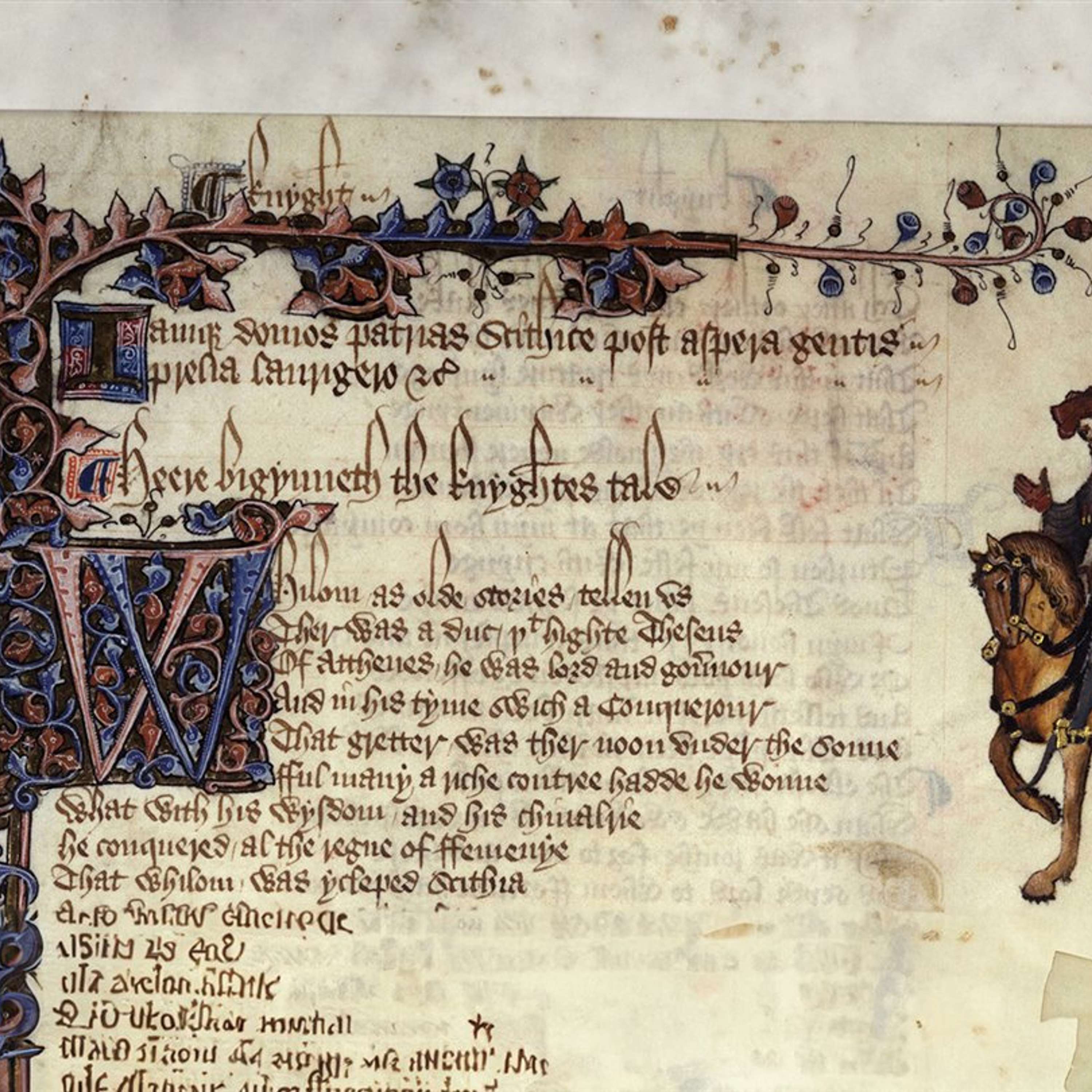 Cuentos medievales: el Decamerón y los Cuentos de Canterbury (I): Los Cuentos de Canterbury de Geoffrey Chaucer