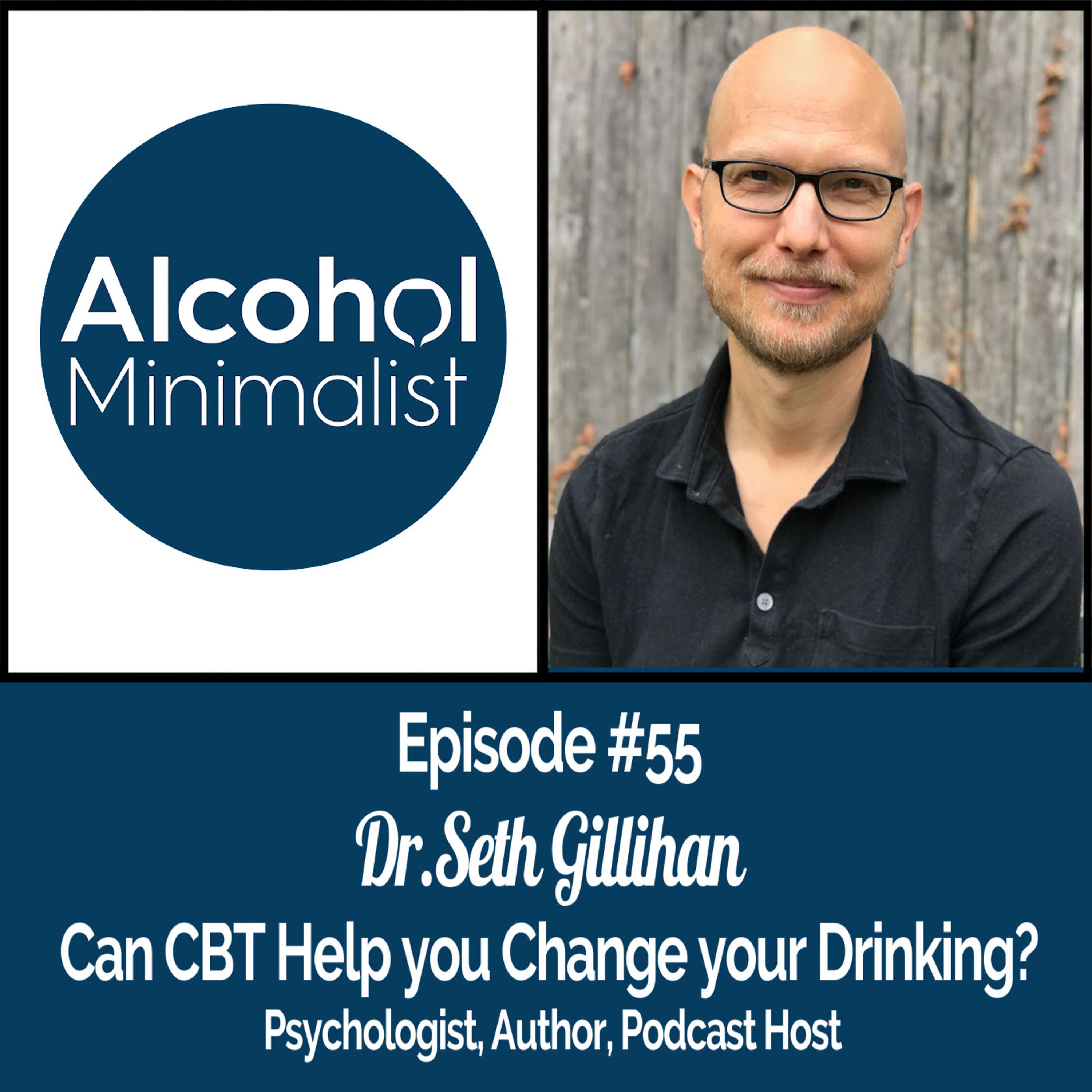 cover of episode Can CBT Help You Change Your Drinking with Dr. Seth Gillihan