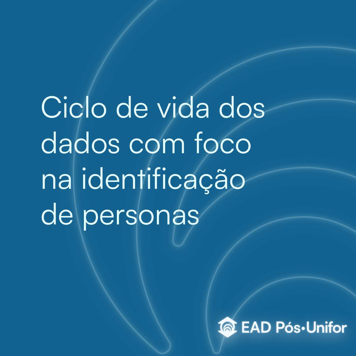 Ciclo de vida dos dados com foco na identificação de personas episode artwork
