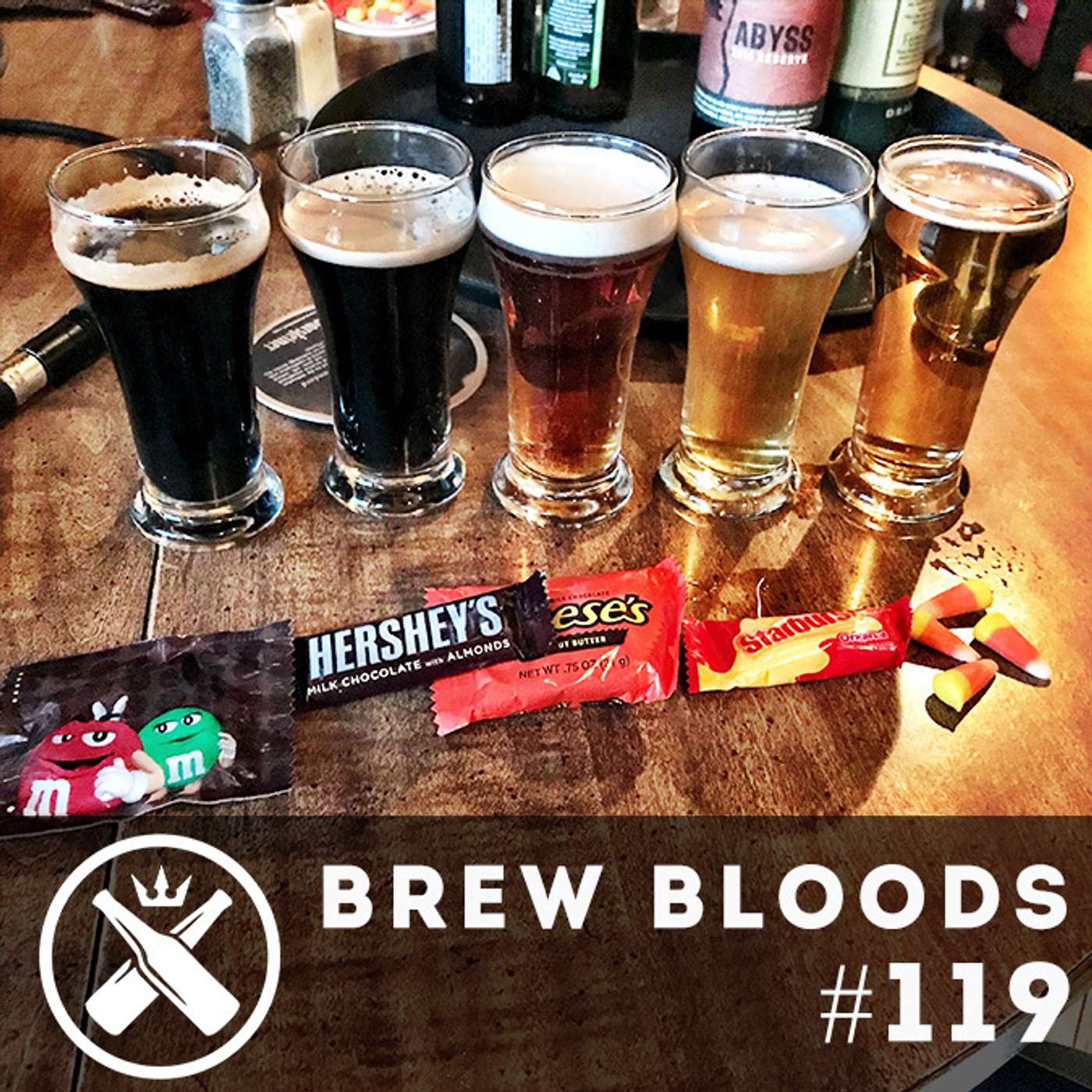 119 - Halloween Candy and Beer Pairing episode artwork