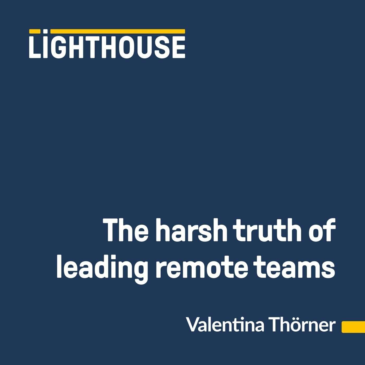 How to Master Remote Work & Hybrid Leadership - Valentina Thörner