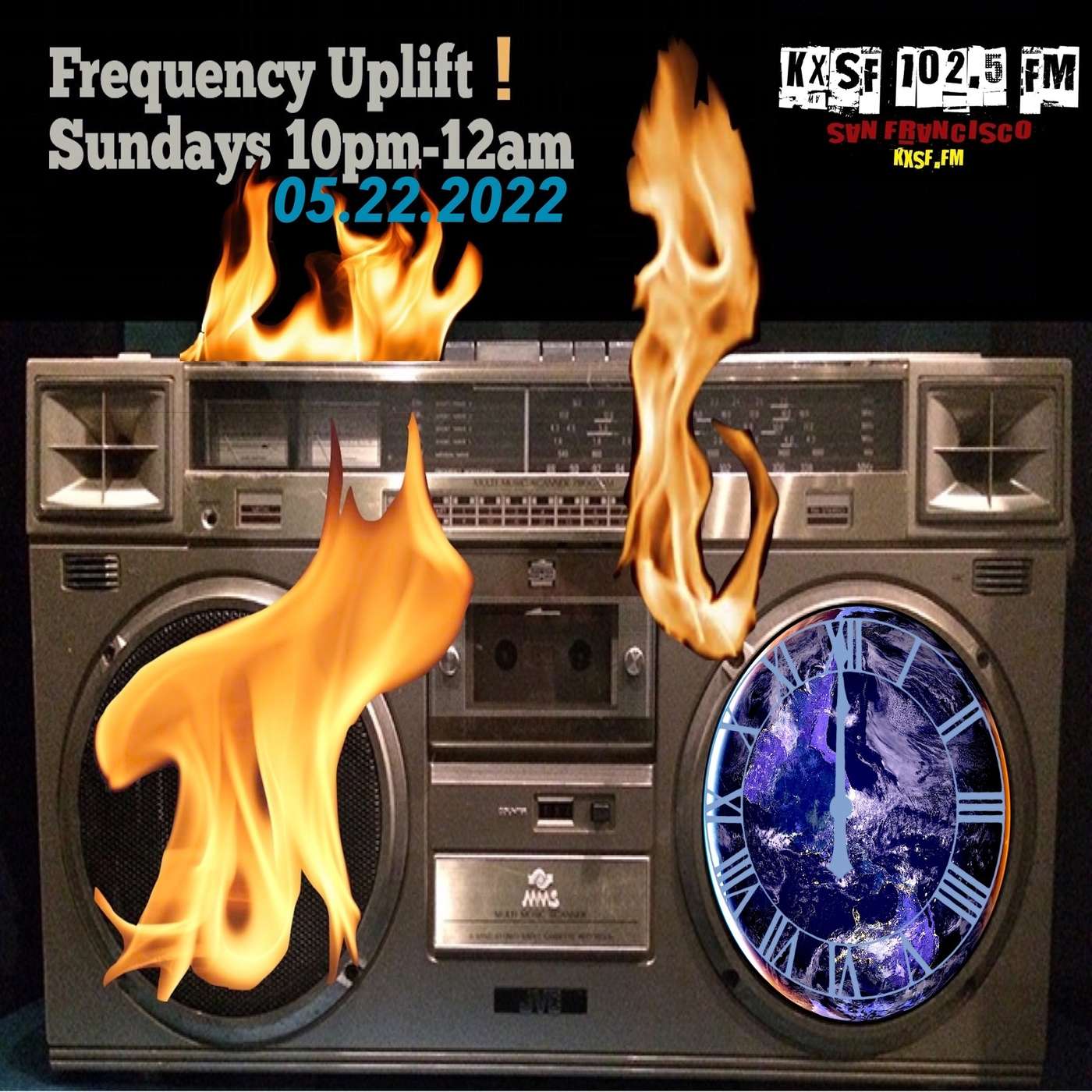 FREQUENCY UPLIFT ! SUN. 05.22.2022_word and sound. noise. perhaps art. episode artwork