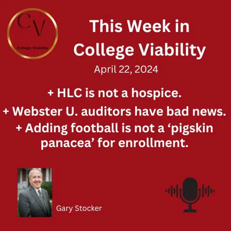 This Week In College Viability (TWICV) for April 22, 2024