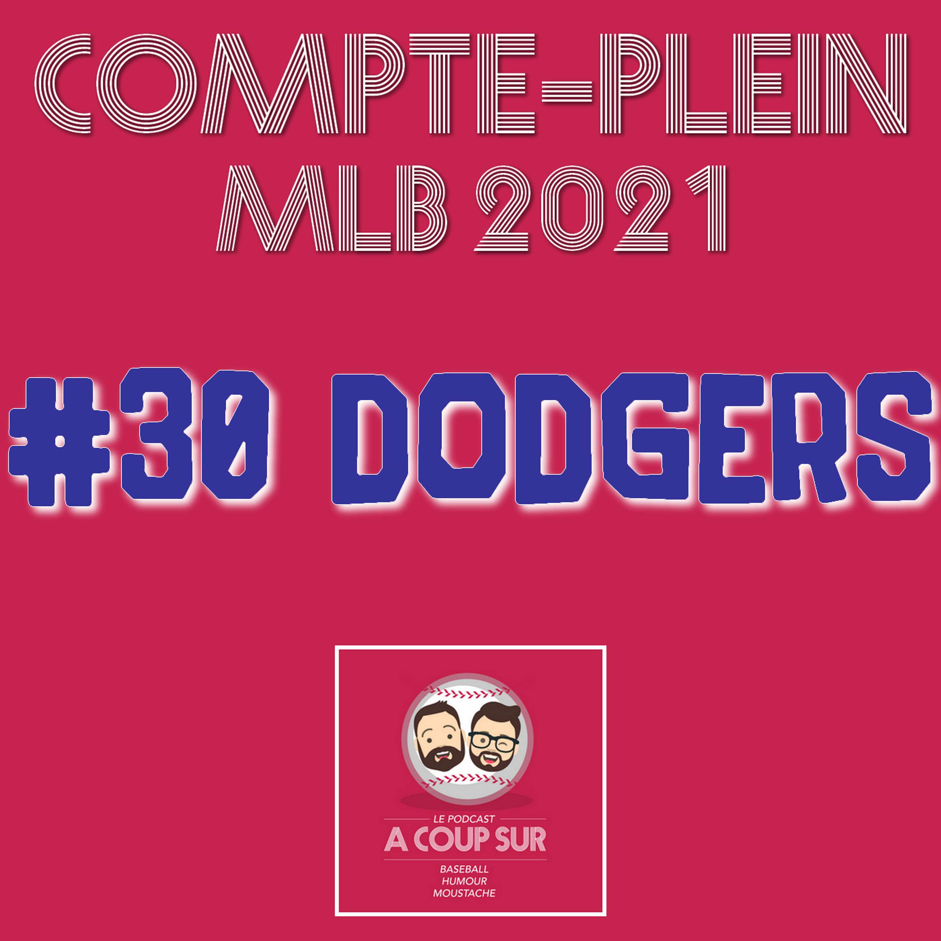 Saison 2021 - Los Angeles Dodgers - Compte Plein