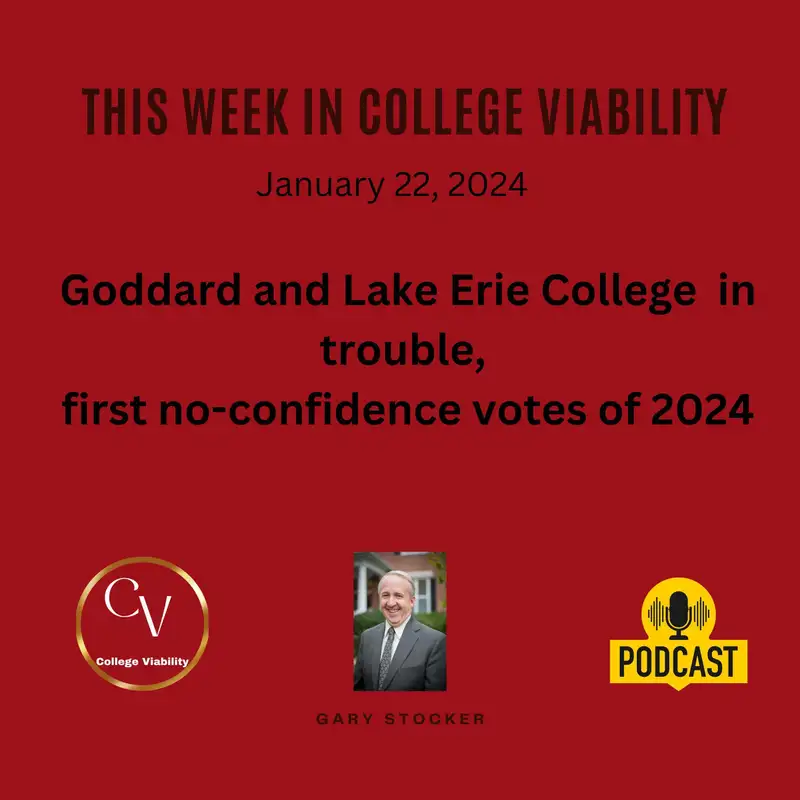 This Week In College Viability (TWICV) for January 22, 2024