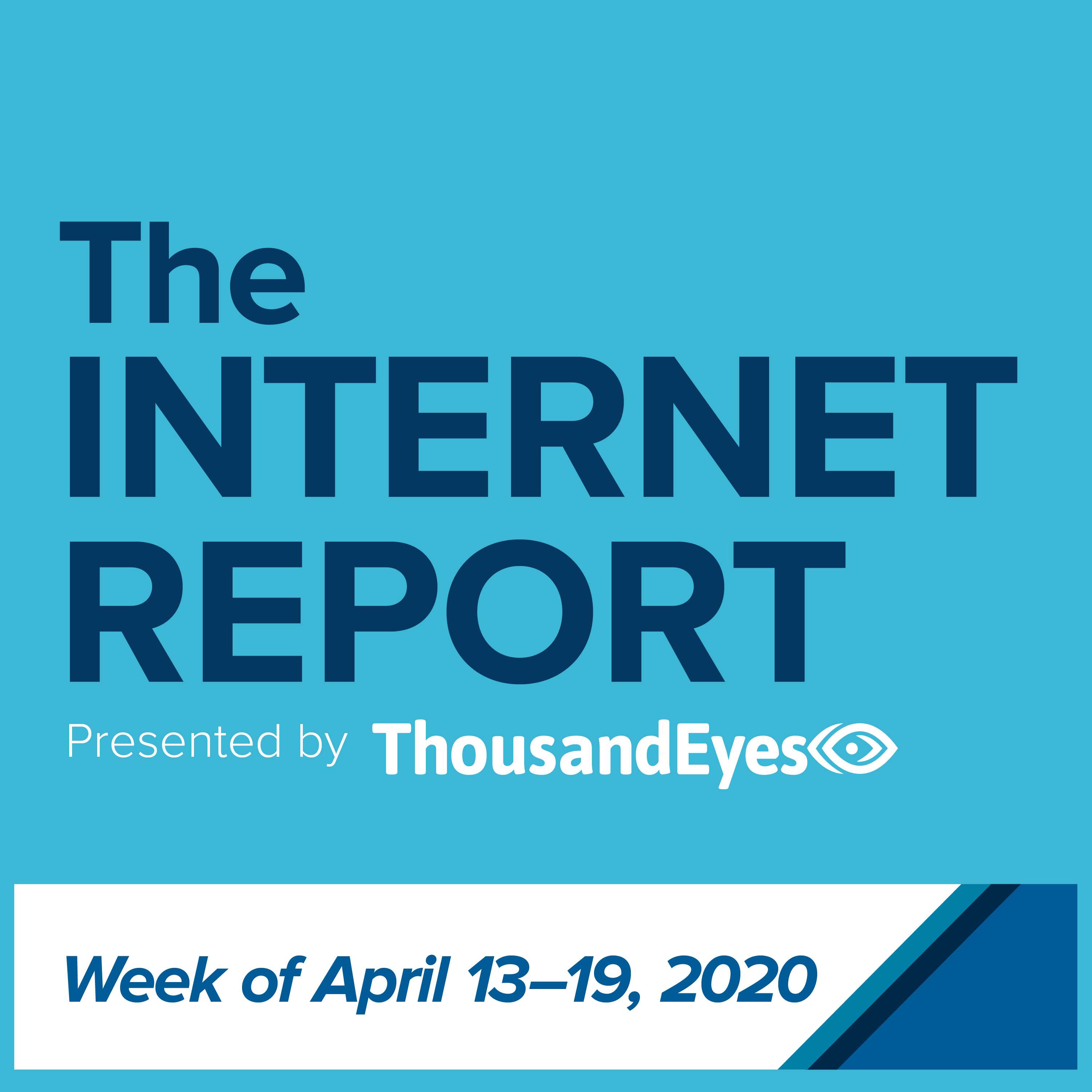 ISPs Back in the Spotlight, US Banks Stimulus Check Stumble, Is Netflix Breaking the Internet? (Week of April 13-19, 2020) | Outage Deep Dive - podcast episode cover