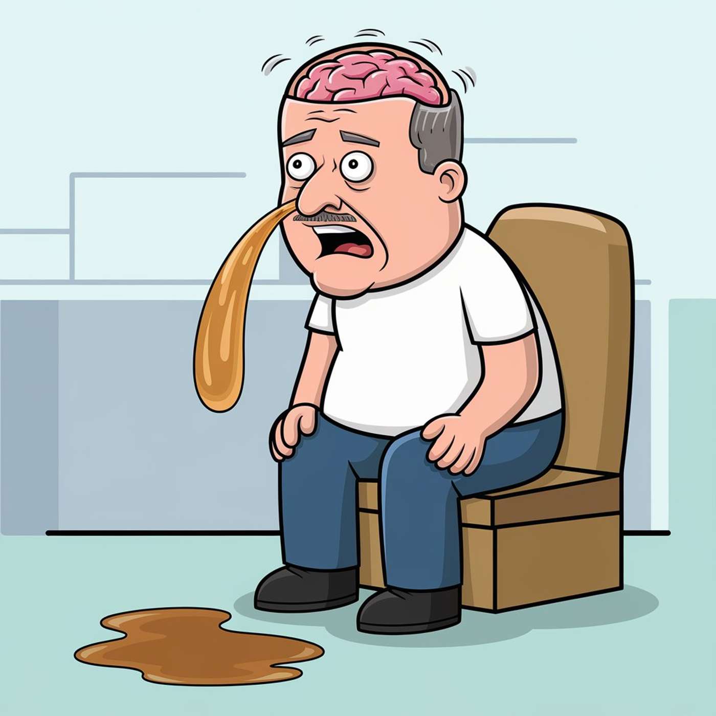 #0064 - That ain't congestion, that's brain juice pouring out of your head. - 09/19/2024