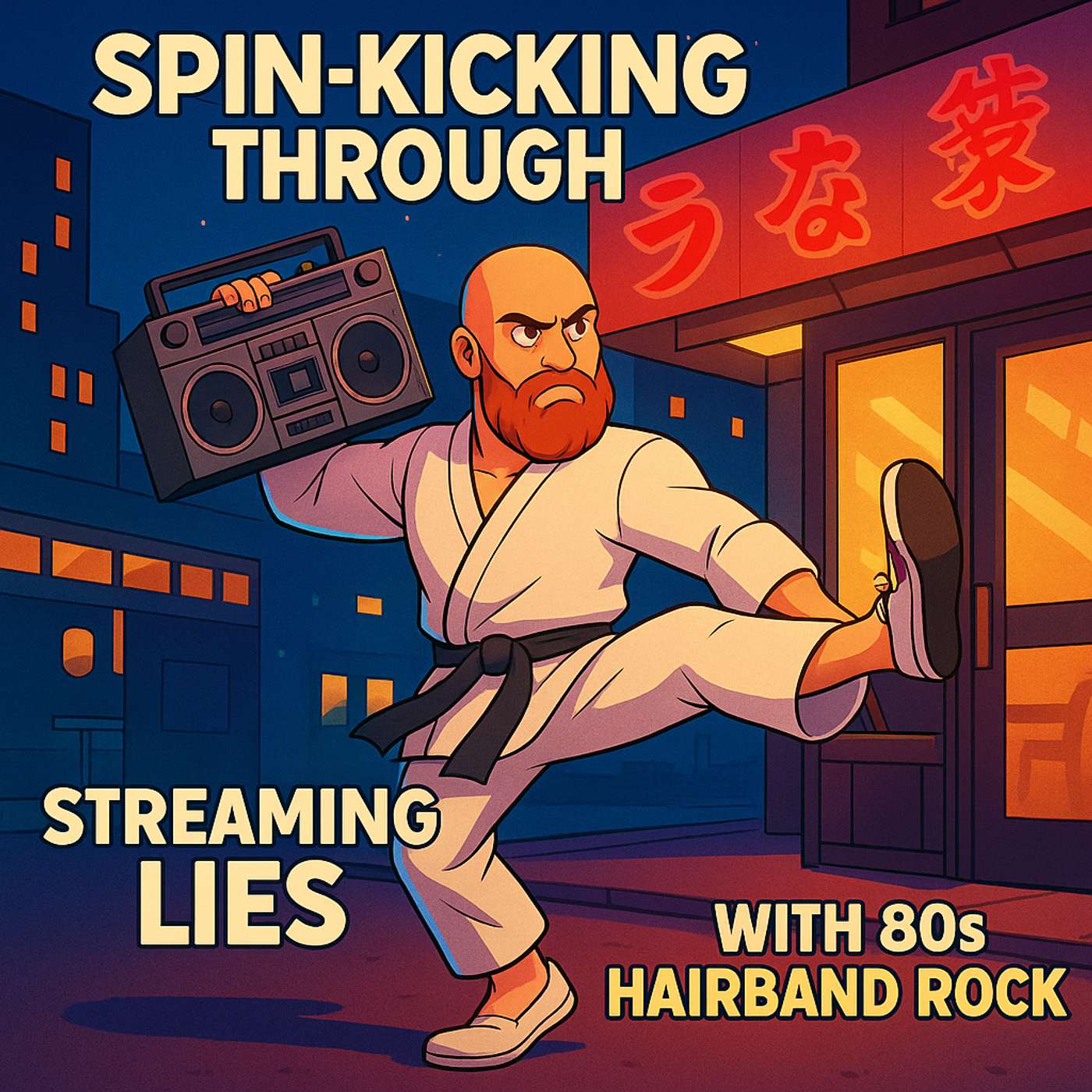 Spin-Kicking Through Streaming Lies with 80s Hairband Rock