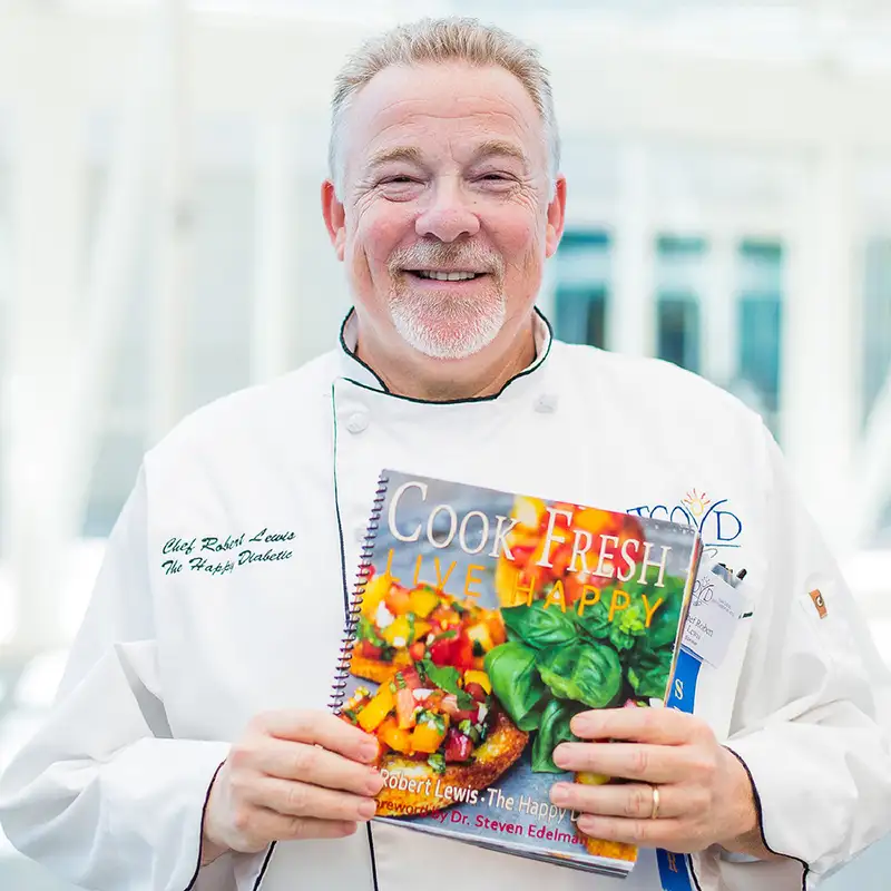 The Happy Diabetic, with Robert Lewis, Chef and Cookbook Author