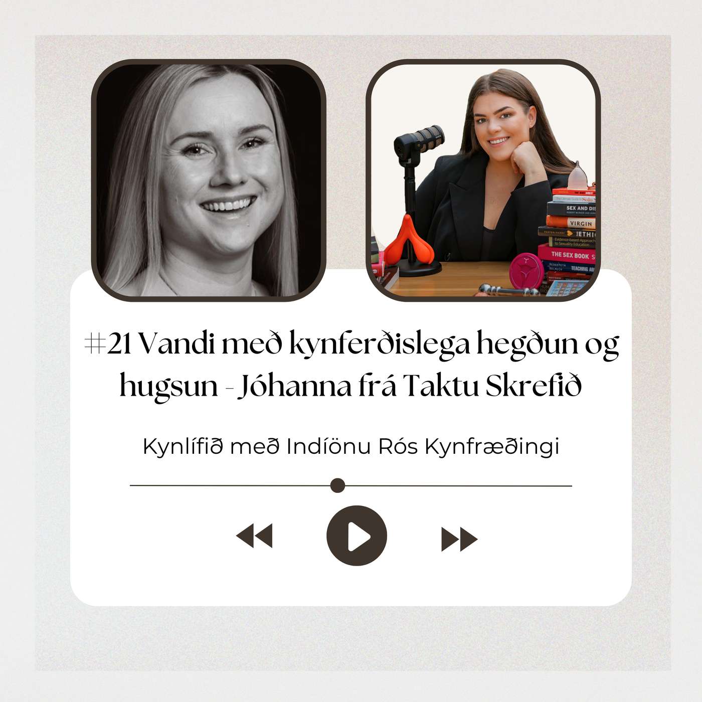 #21 Vandi með kynferðislega hegðun og hugsun - Jóhanna frá Taktu Skrefið #21 Vandi með kynferðislega hegðun og hugsun - Jóhanna frá Taktu Skrefið