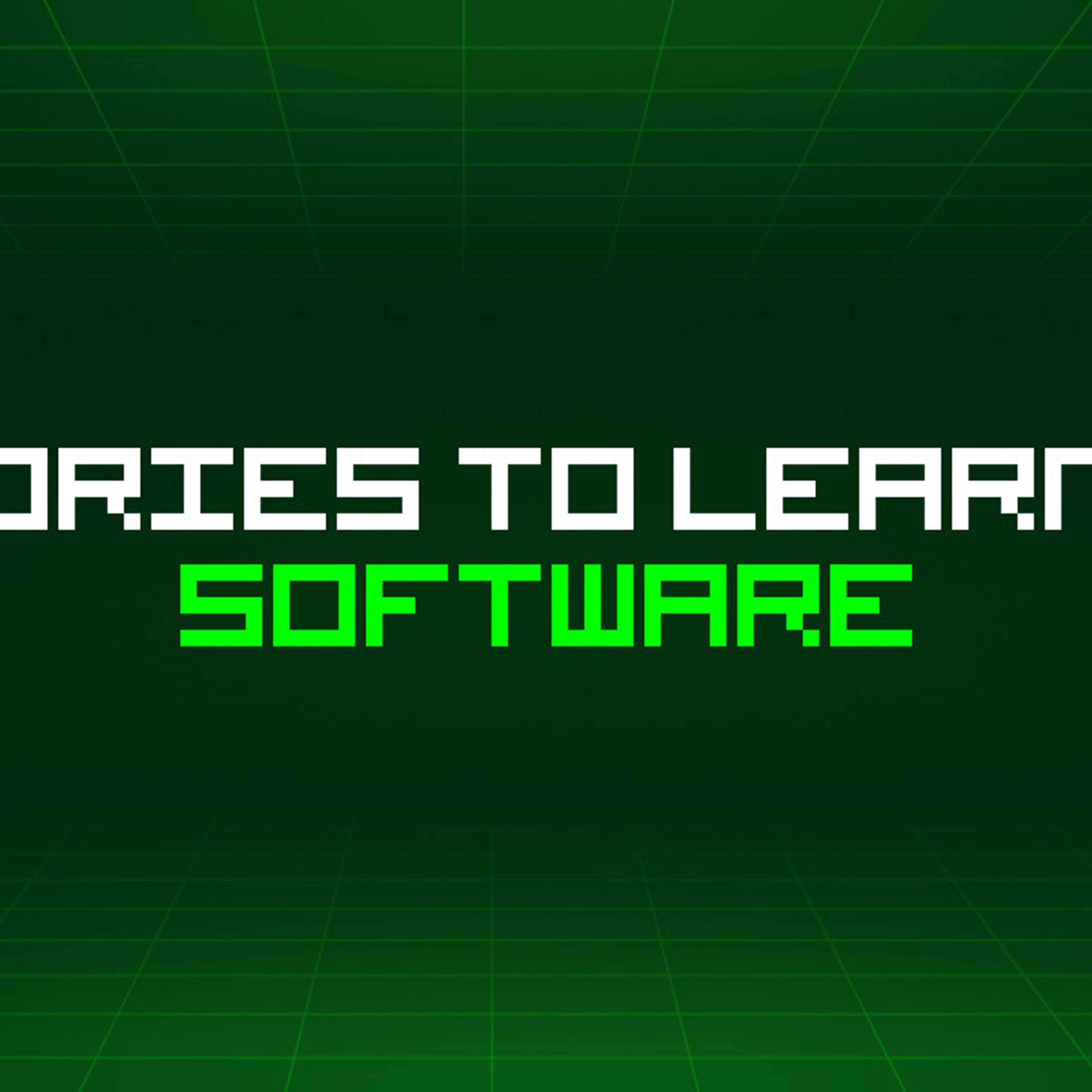 274 Stories To Learn About Software