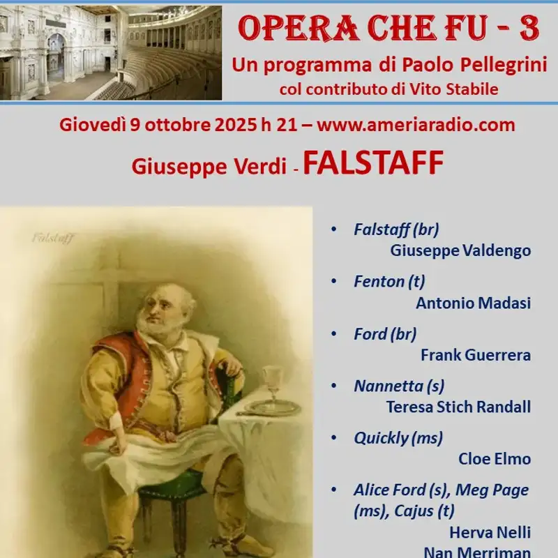 L'Opera che fu 3 - G. Verdi - Falstaff