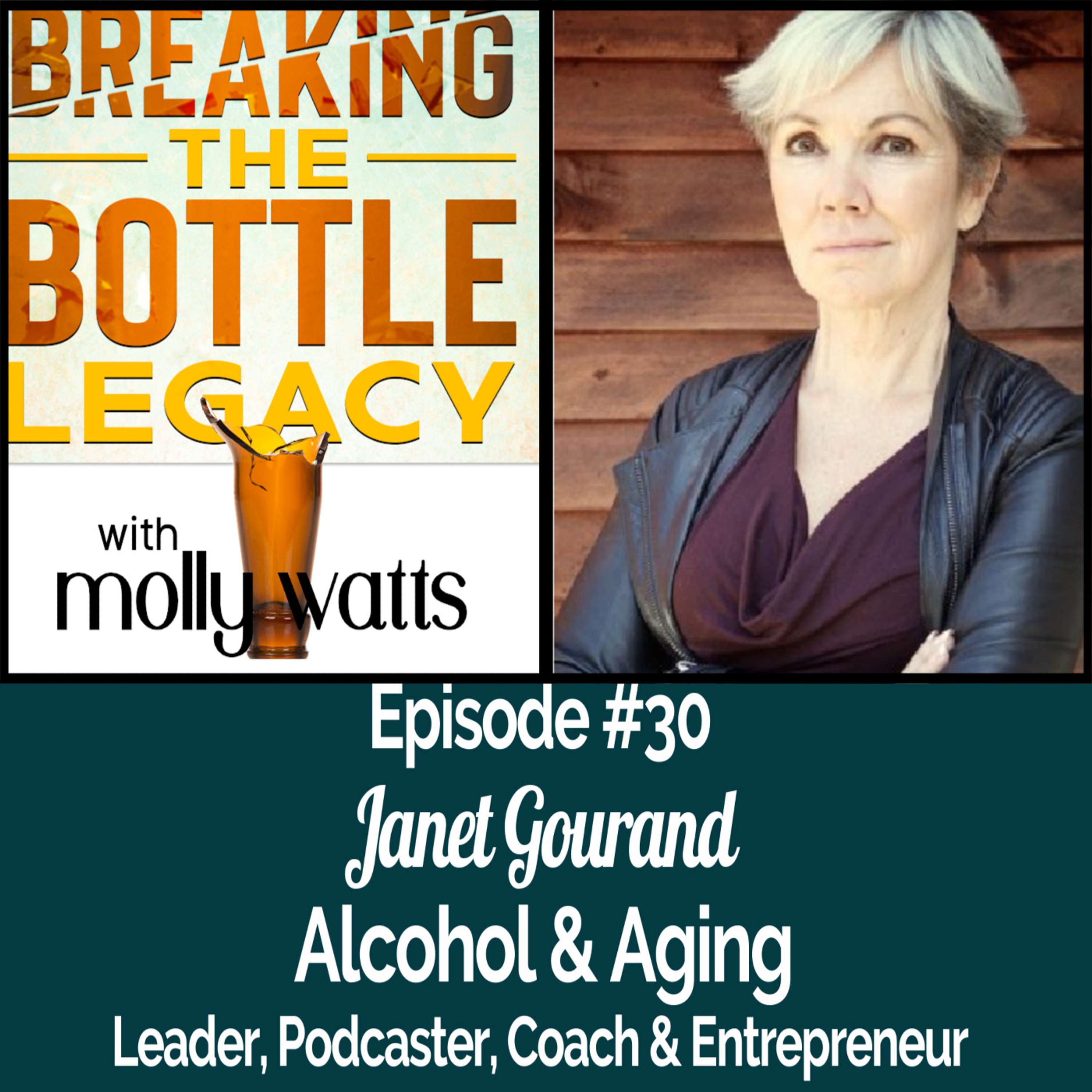 cover of episode Alcohol & Aging with Janet Gourand from Tribe Sober