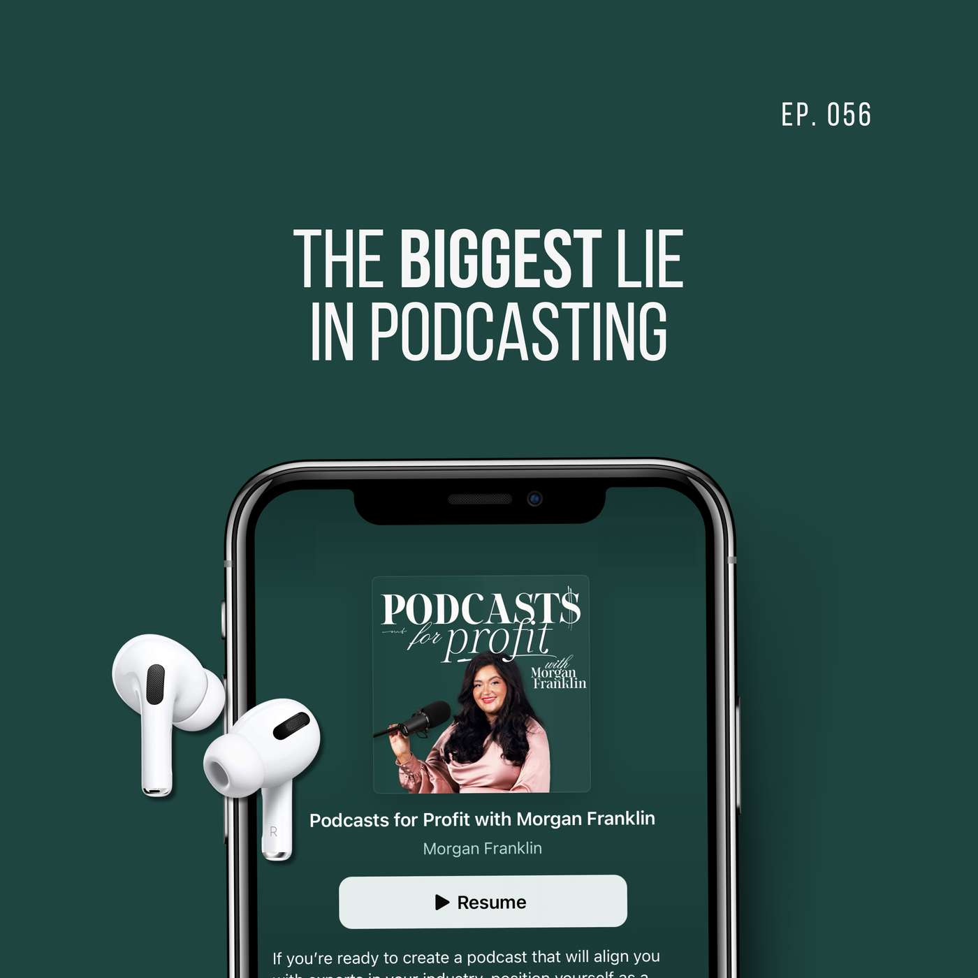 Podcasts for Profit with Morgan Franklin | Podcasting Strategy for Podcasters