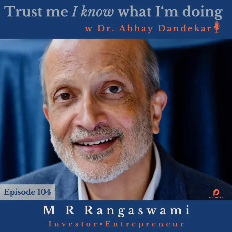 M R Rangaswami...on INDIASPORA, on building networks for the global Indian community, and on cultivating a spirit of giving.