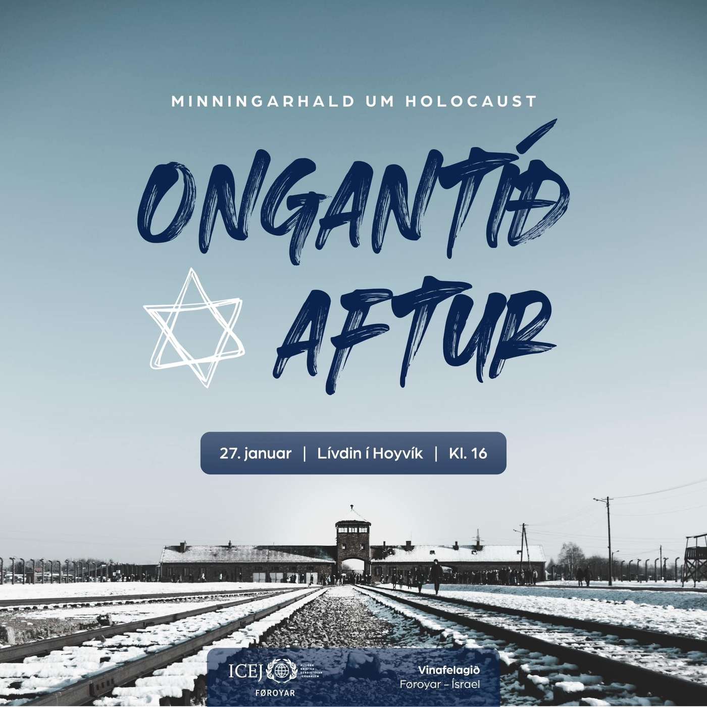 Morgunsending - 8. feb. 2024 - Altjóða Holocaust minningarhald 27. januar 2024