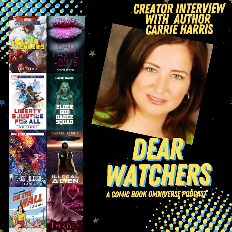 CREATOR INTERVIEW with Carrie Harris (Shadow Avengers, Xavier Institute: Liberty & Justice For All, Marvel Untold: Witches Unleashed & more)