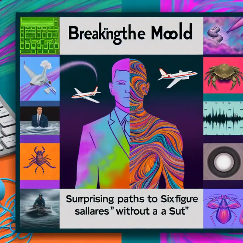 Breaking the Mold: Surprising Paths to Six-Figure Salaries Without a Suit