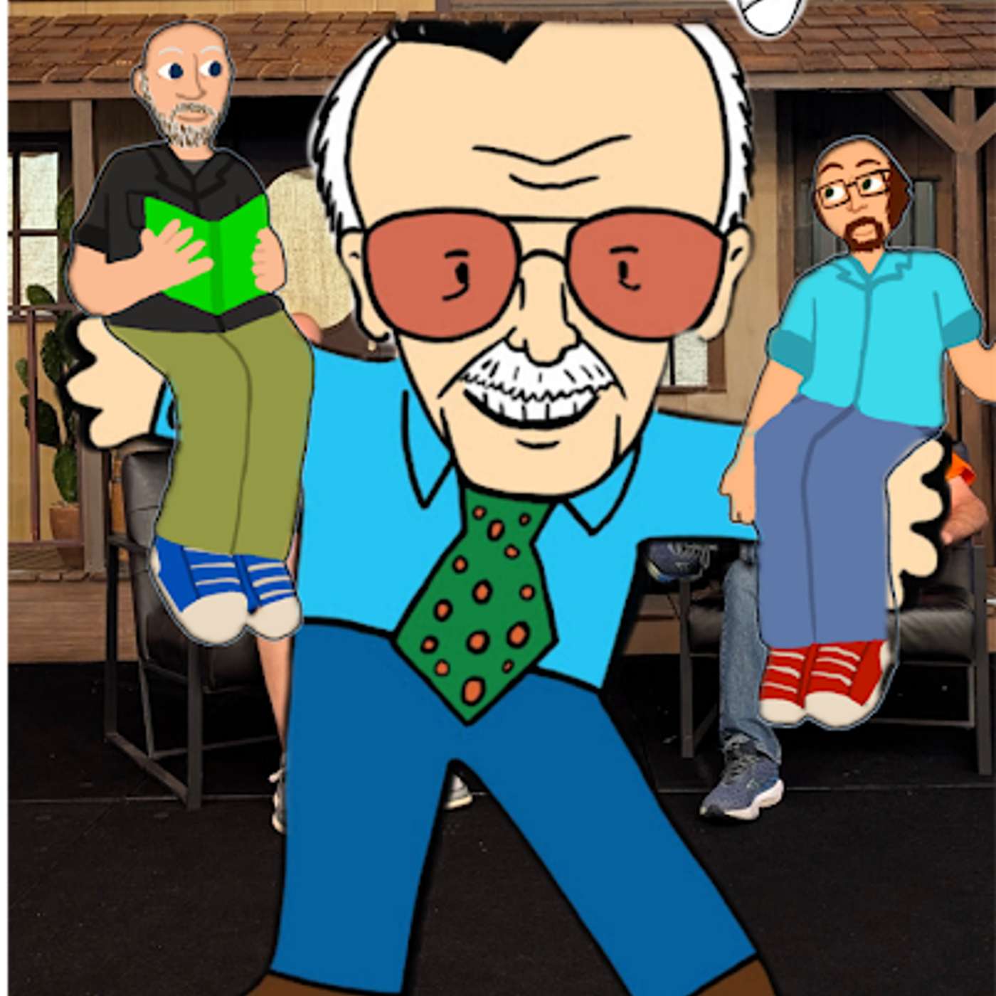 Flat Stanley or Flat Stan Lee, you make the call