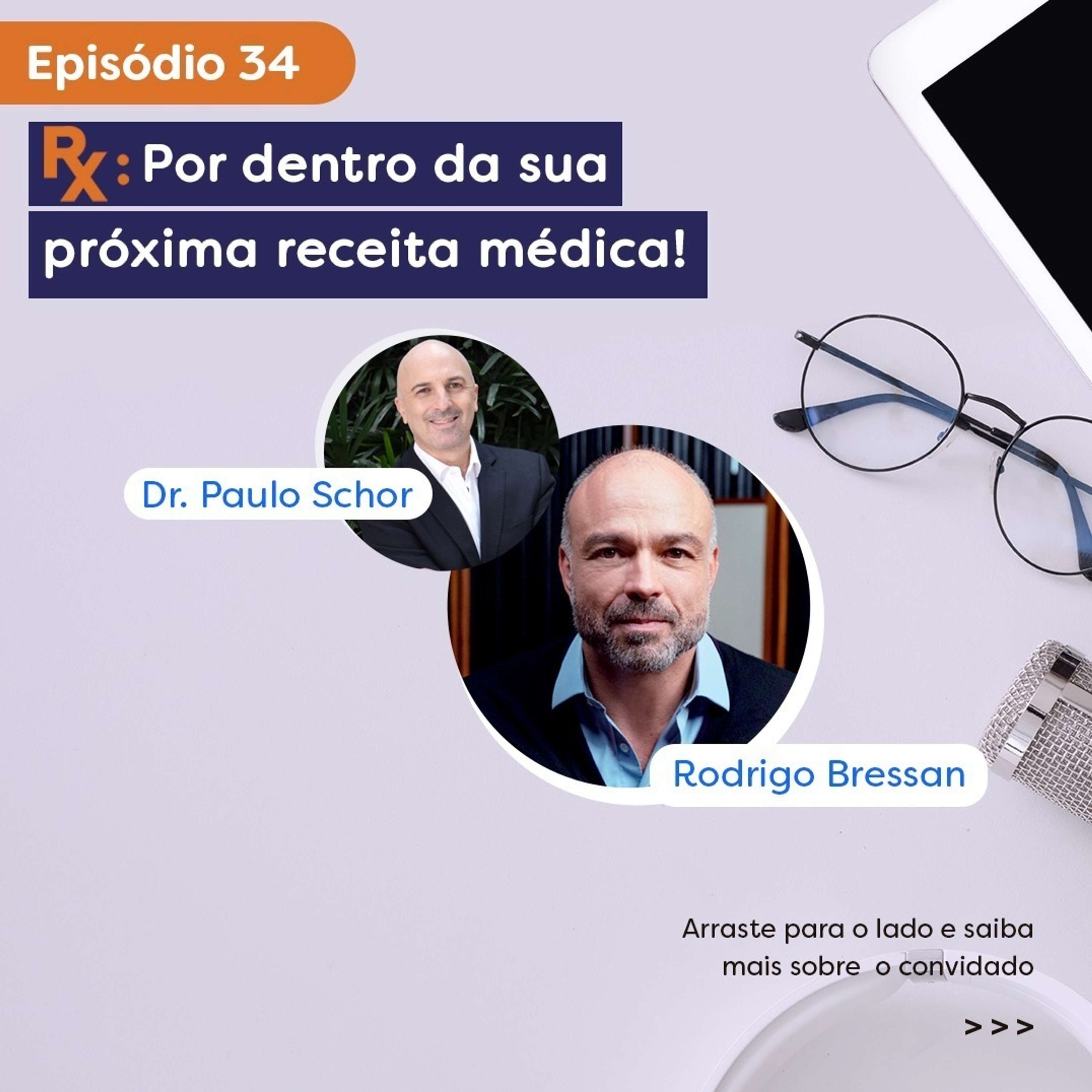 Paulo Schor | Programa Rx | Episódio 34 - Entrevista Rodrigo Bressan