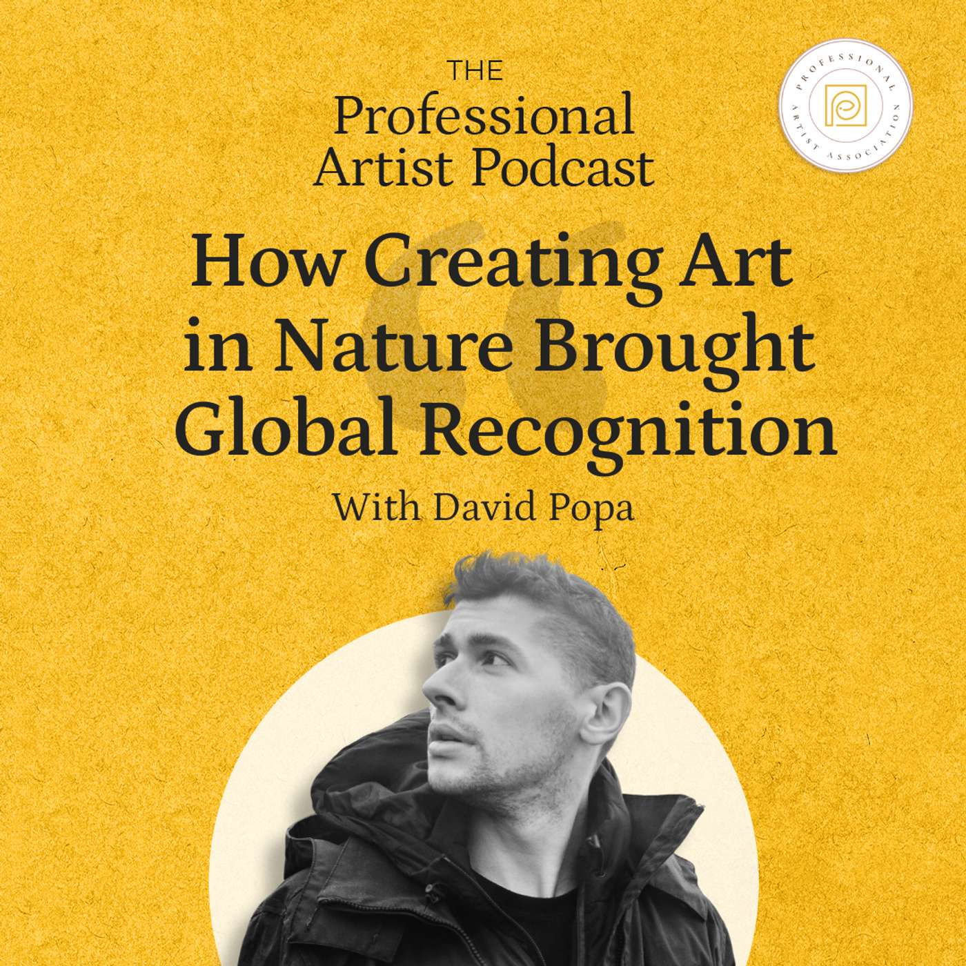 How Creating Art in Nature Brought David Popa Global Recognition