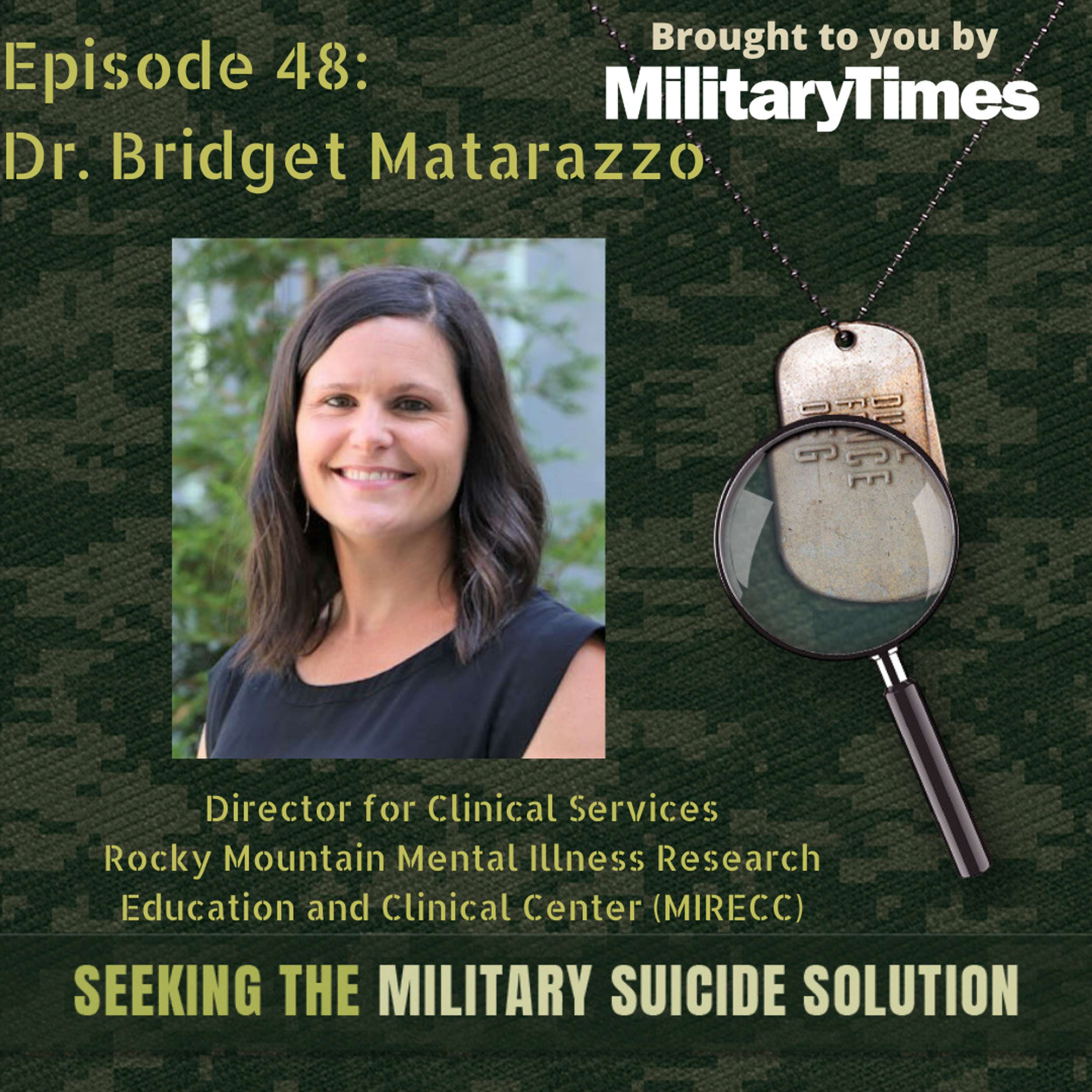 STMSS48 - Dr. Bridget Matarazzo - Risk Identification and Clinical Consultation for Suicide Prevention