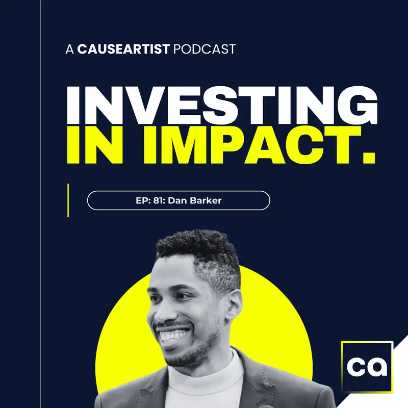 Dan Barker, President and CEO of Halcyon, an incubator and investor in early-stage, impact-driven startups from around the globe.