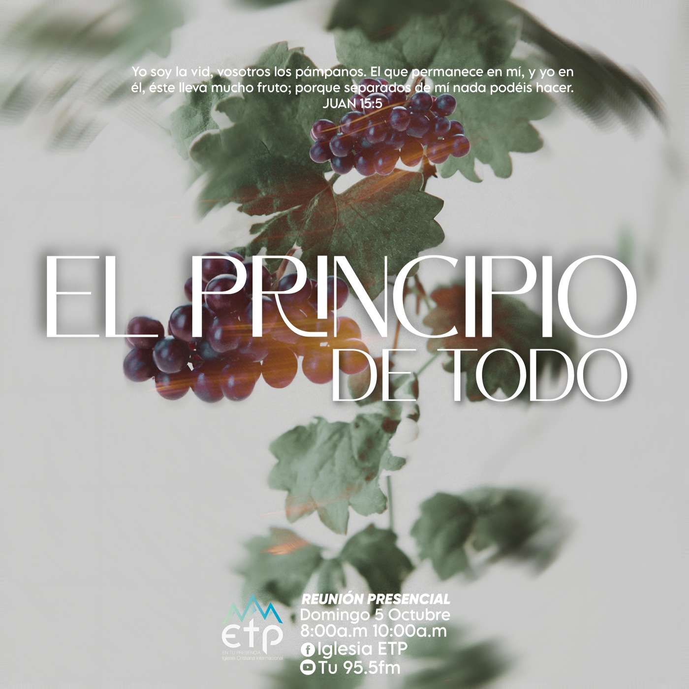 El principio de todo (Pastor Alejandro Roncancio)