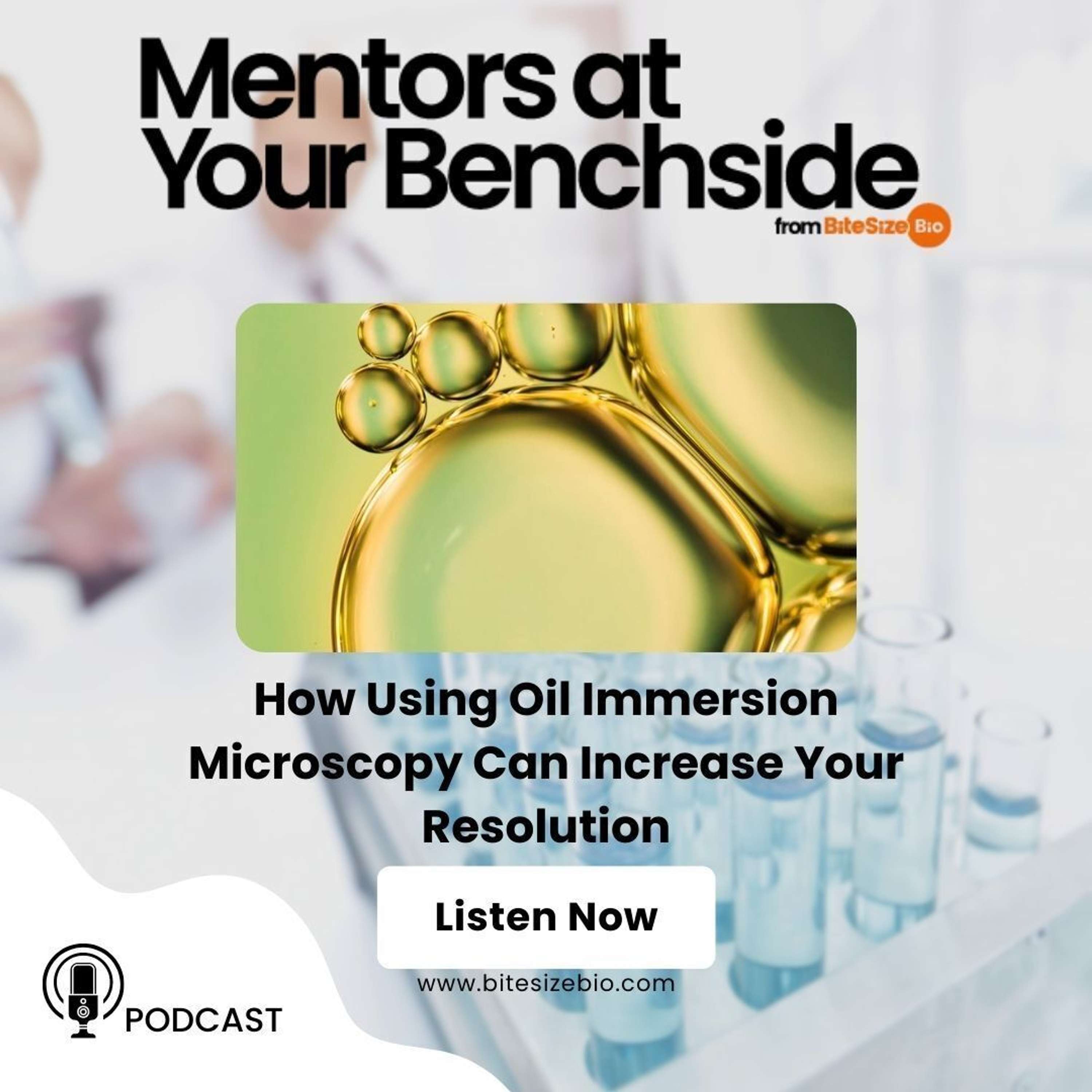 Mentors at Your Benchside