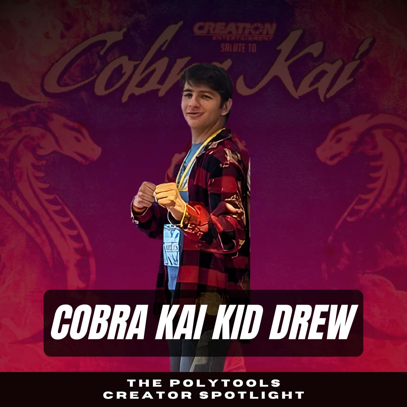 LIVE Drew the Cobra Kai Kid - Cobra Kai Con Revealed! 🤯 Exclusive Interview!