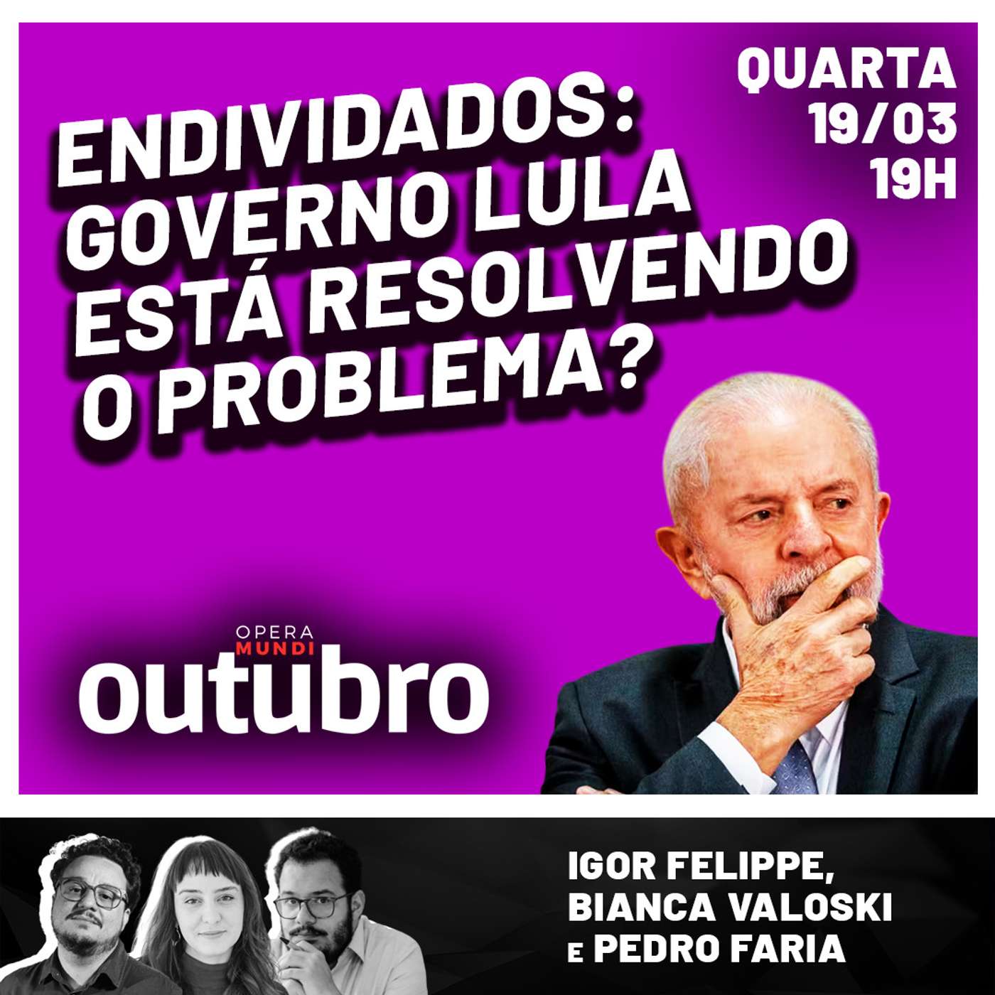 Outubro: tudo o que precisamos discutir