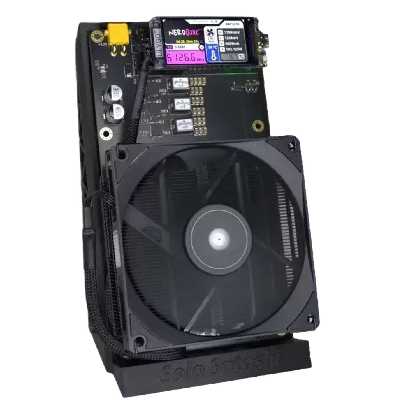 Solo Satoshi Releases the NerdQaxe++ a Sleek and Quiet Desktop Bitcoin Miner