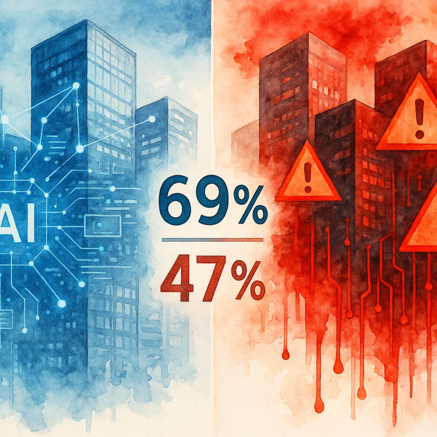 The 69% Security Paradox: Why Enterprise AI Adoption Outpaces Protection (And How to Fix It)