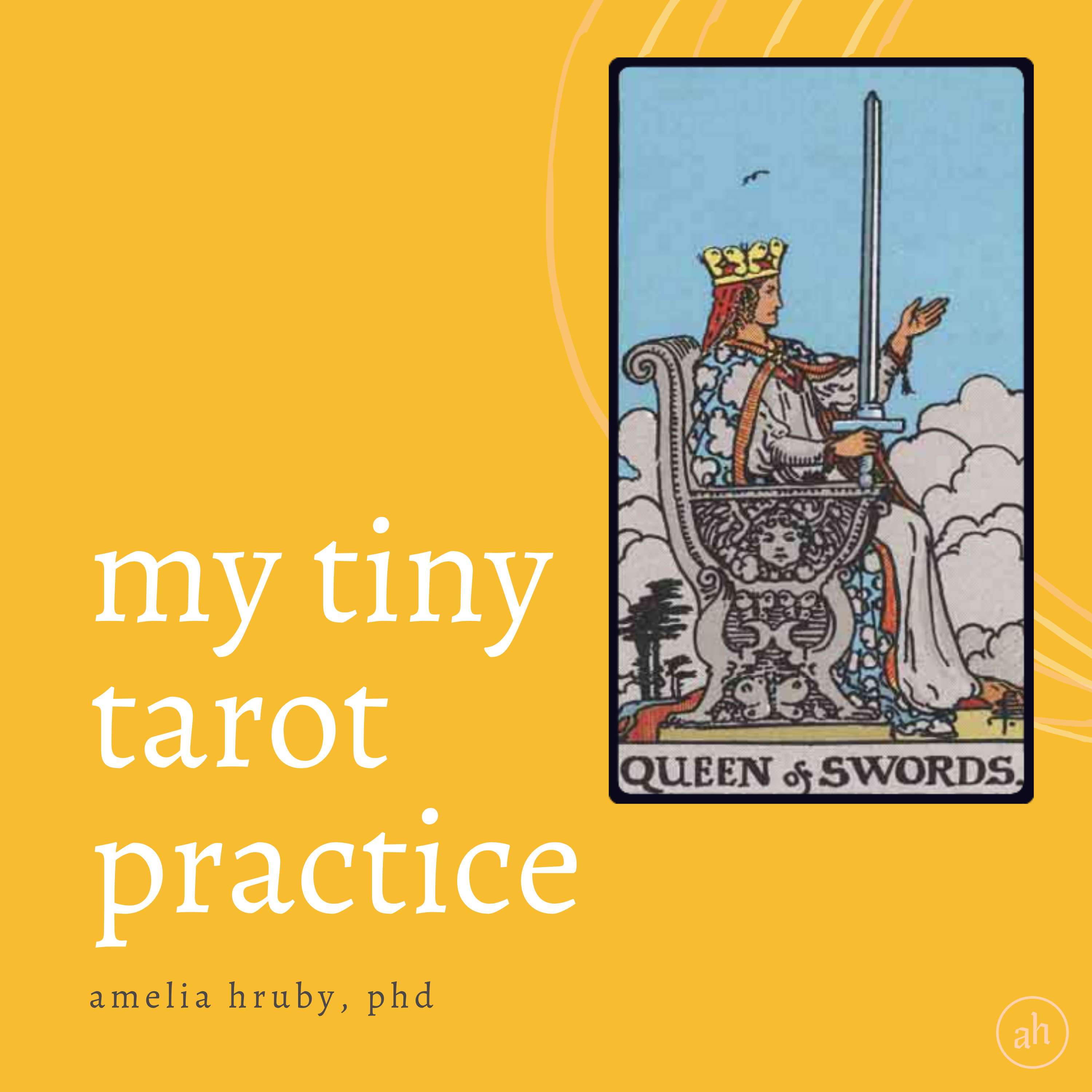 my tiny tarot practice