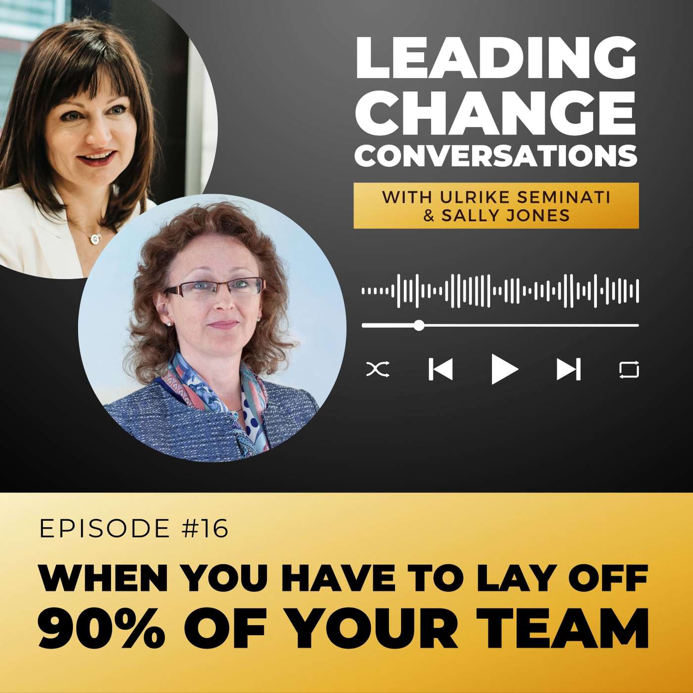 When you have to lay off 90% of your team ...