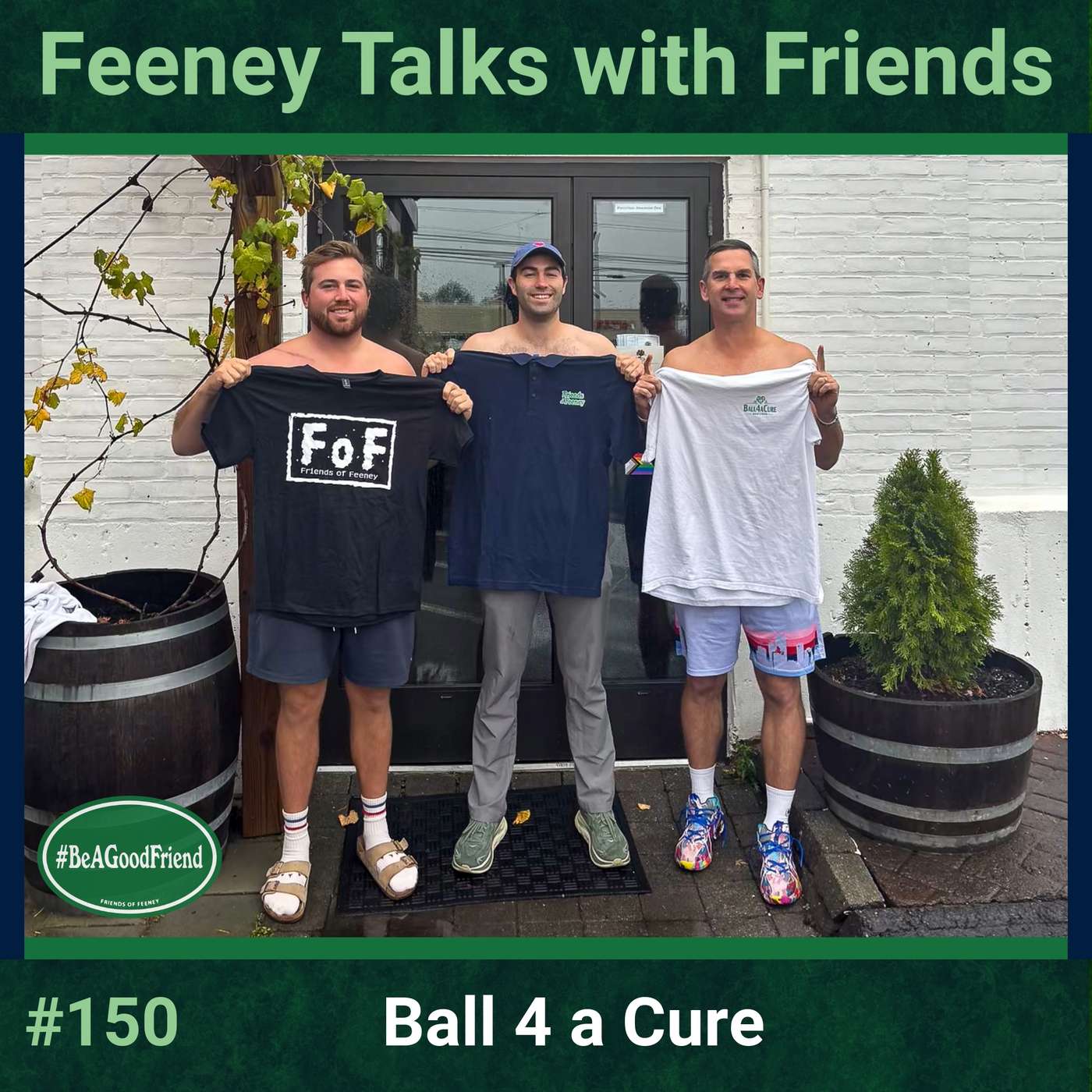 150th Podcast Celebration featuring Ball 4 a Cure and Lonesome Eddie and the Bird Dogs