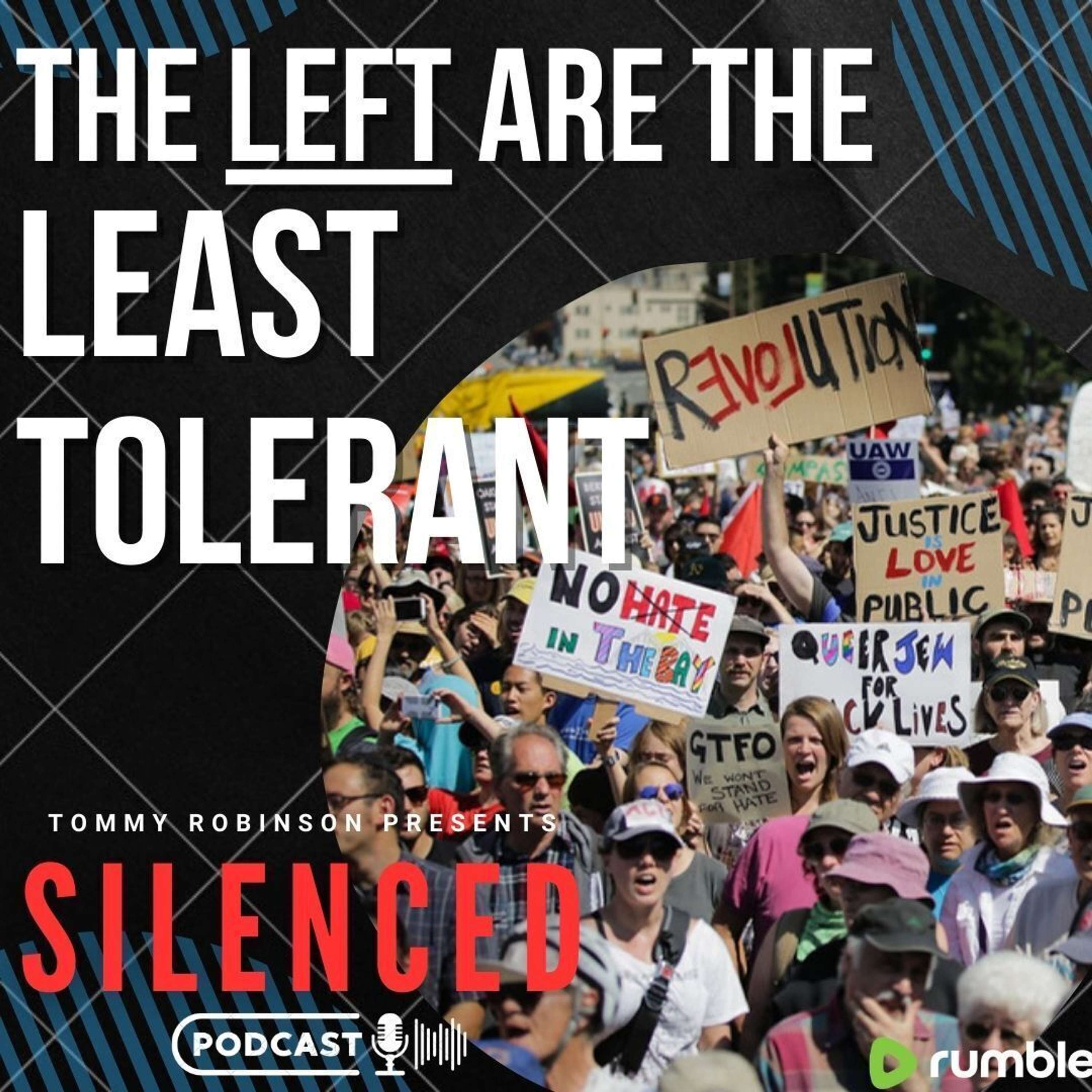 THE LEFT ARE THE LEAST TOLERANT