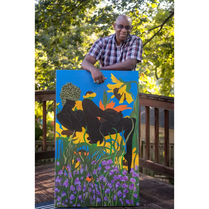 Exploring Art, Positivity, and Racial Narratives with Award-Winning Artist Jeffrey Felten Green