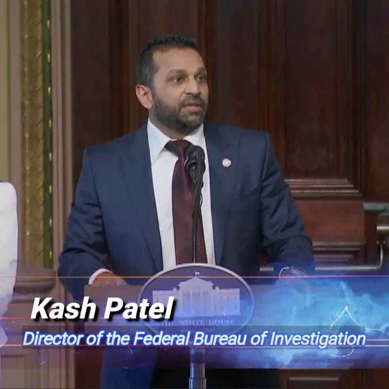 Kash Patel Oath of Office Ceremony as FBI director