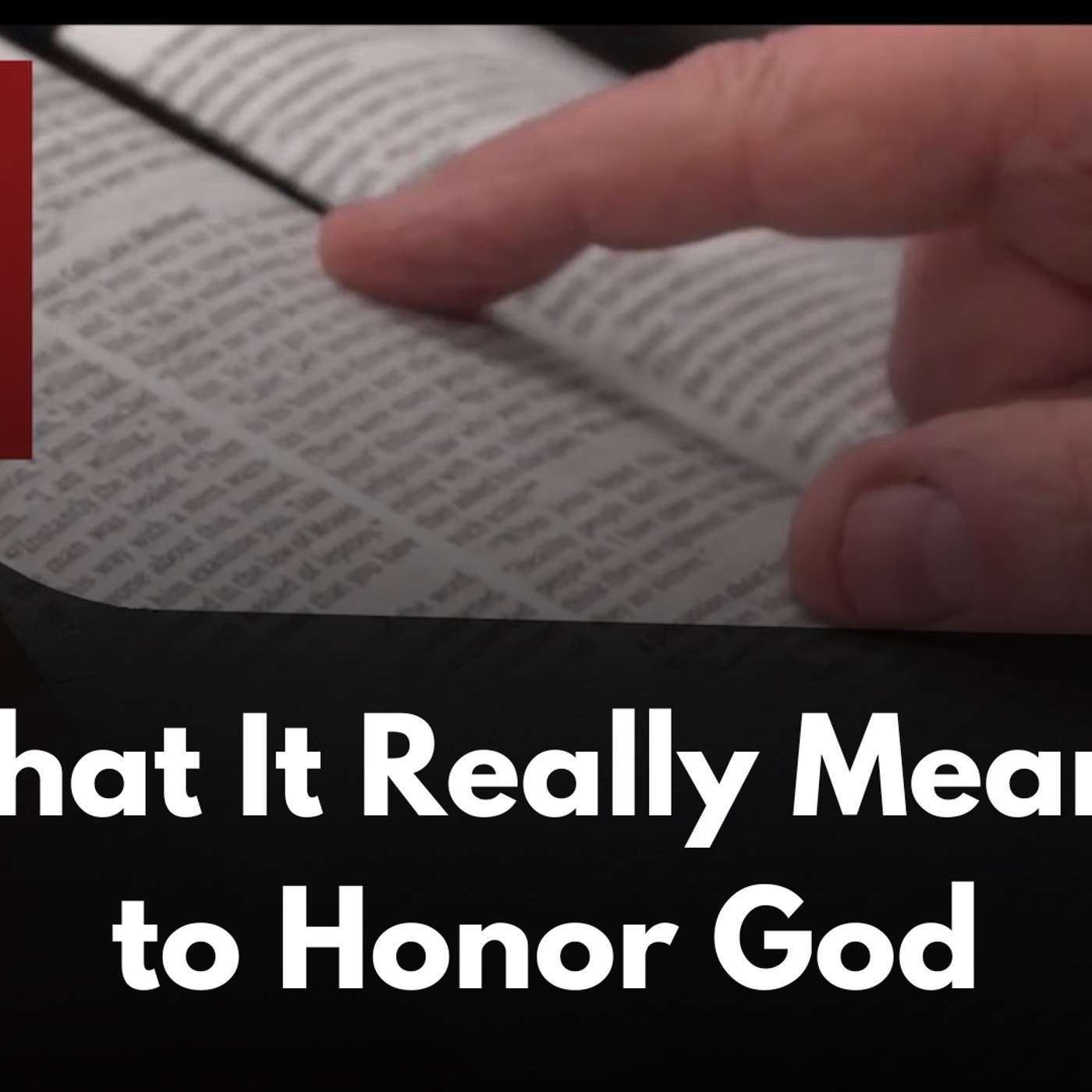 What does it mean to “honor God?” | October 21, 2025