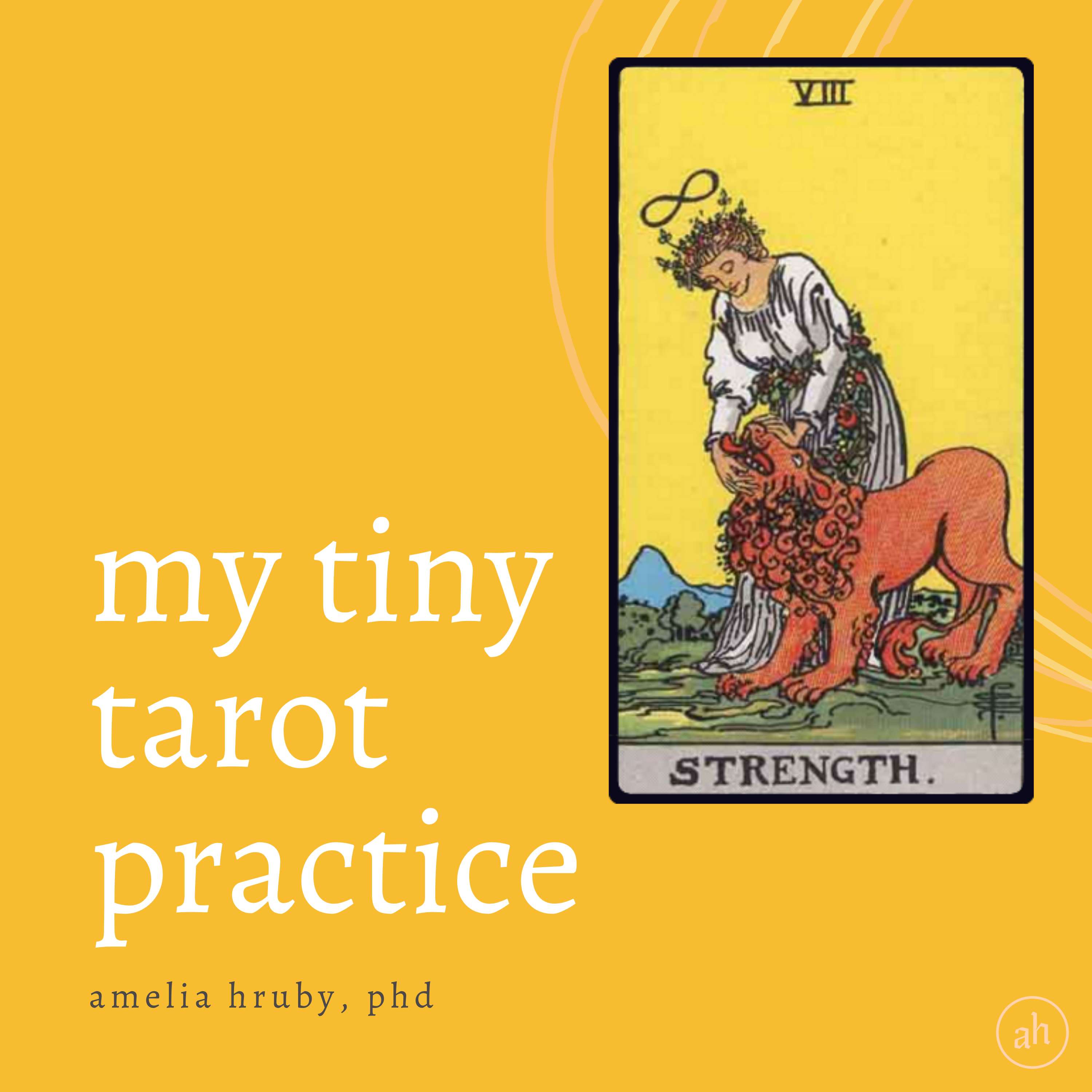 my tiny tarot practice