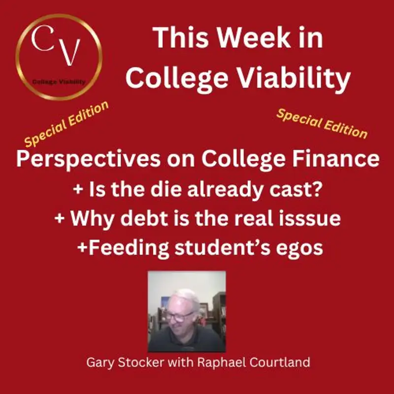 TWICV Special with Raphael Courtland - Finances in Higher Education