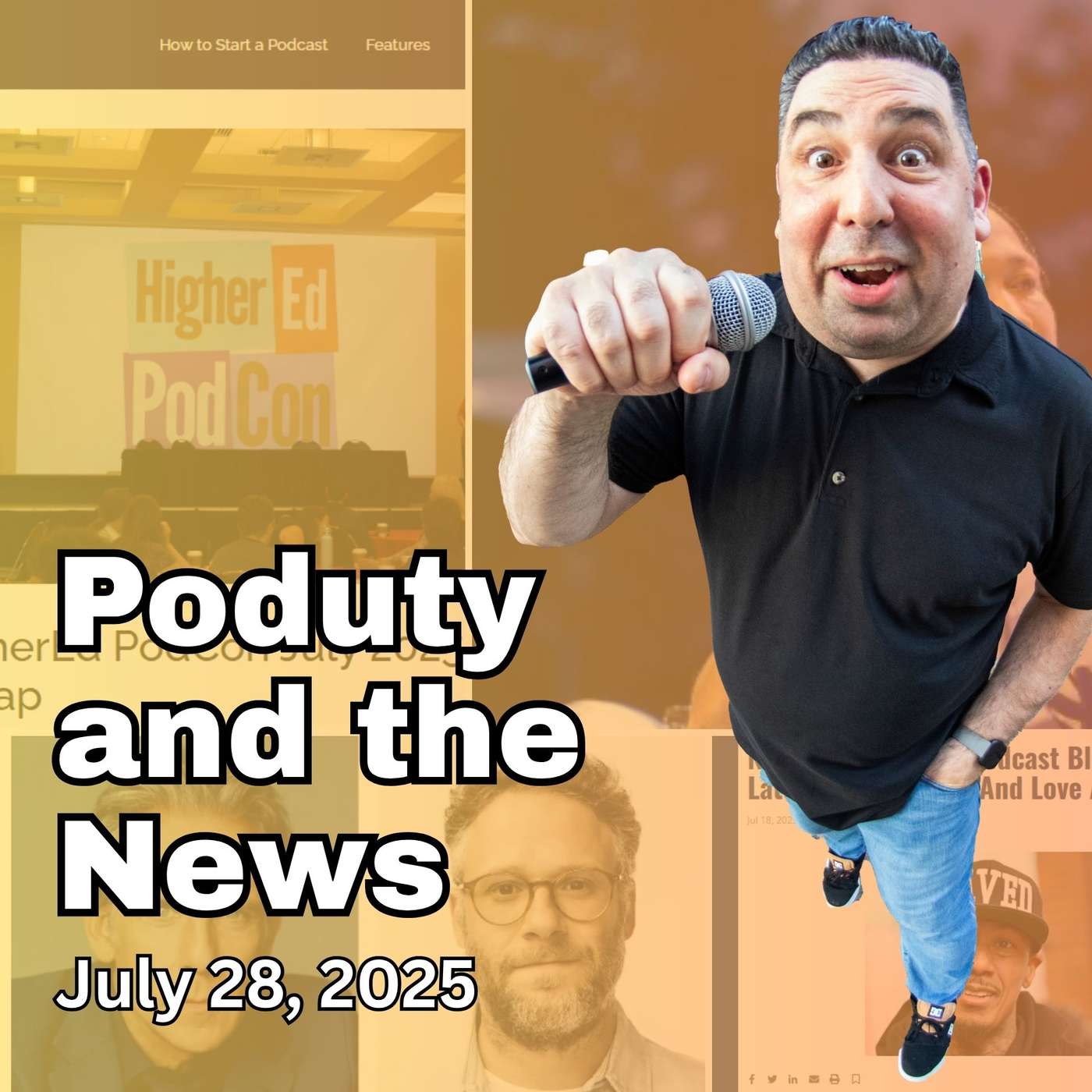 Poduty and the News.  Live Podcast News You Can Use!