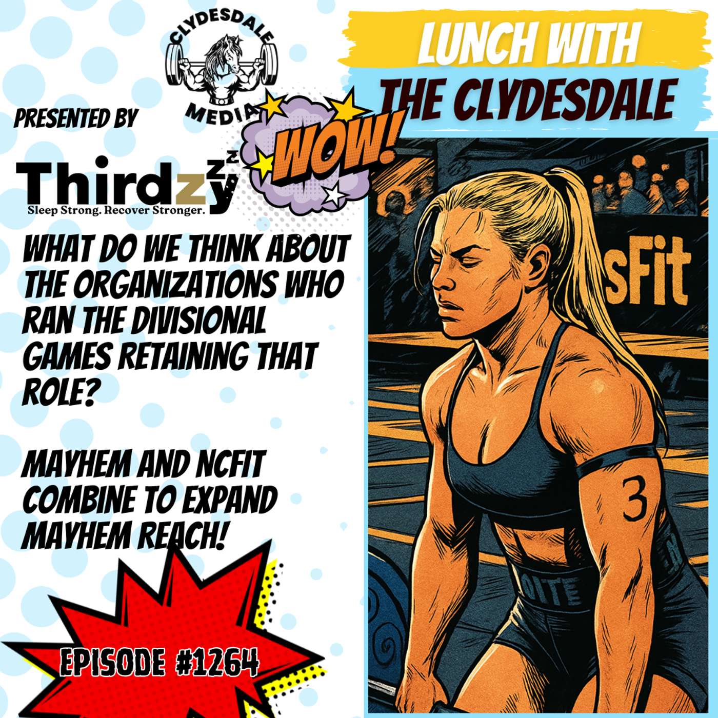 Lunch with the Clydesdale - Wrap up the Announcement About the Divisional Games