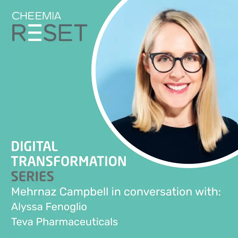 Mehrnaz Campbell in conversation with Alyssa Fenoglio from Teva Pharmaceuticals