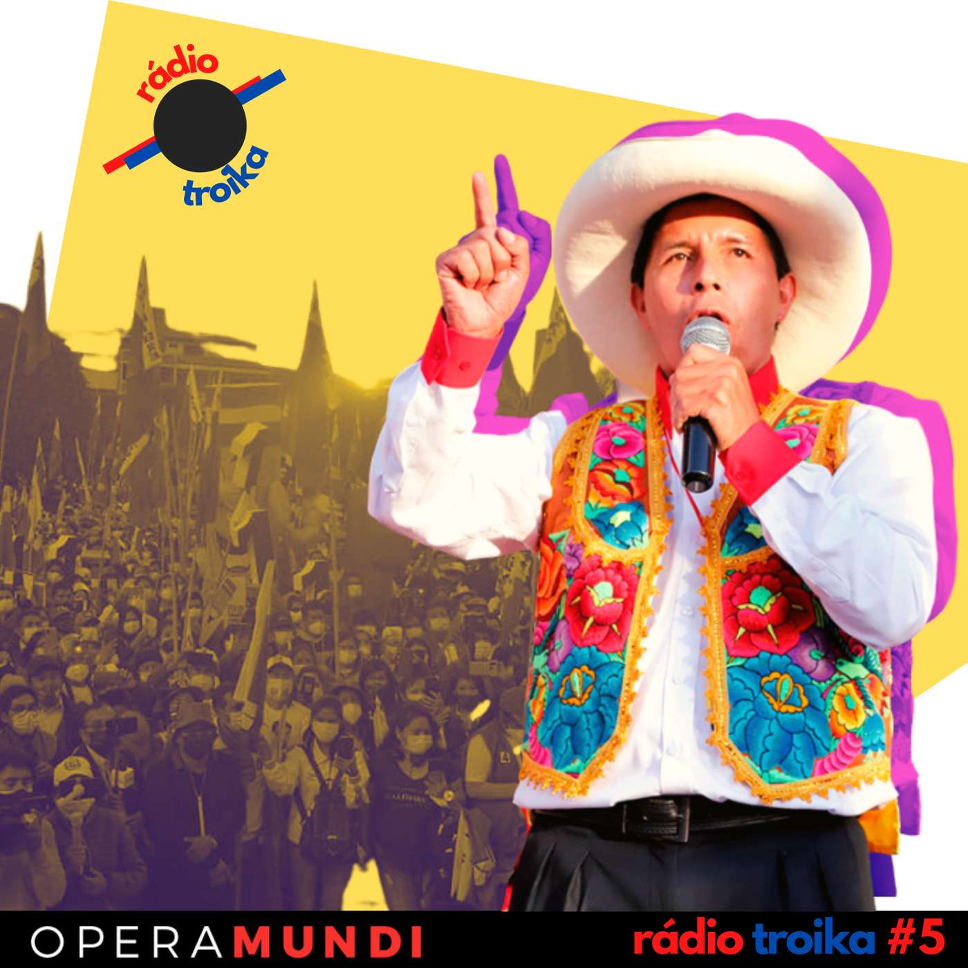 #5 - Peru vira à esquerda: Pedro Castillo dispara nas pesquisas episode artwork