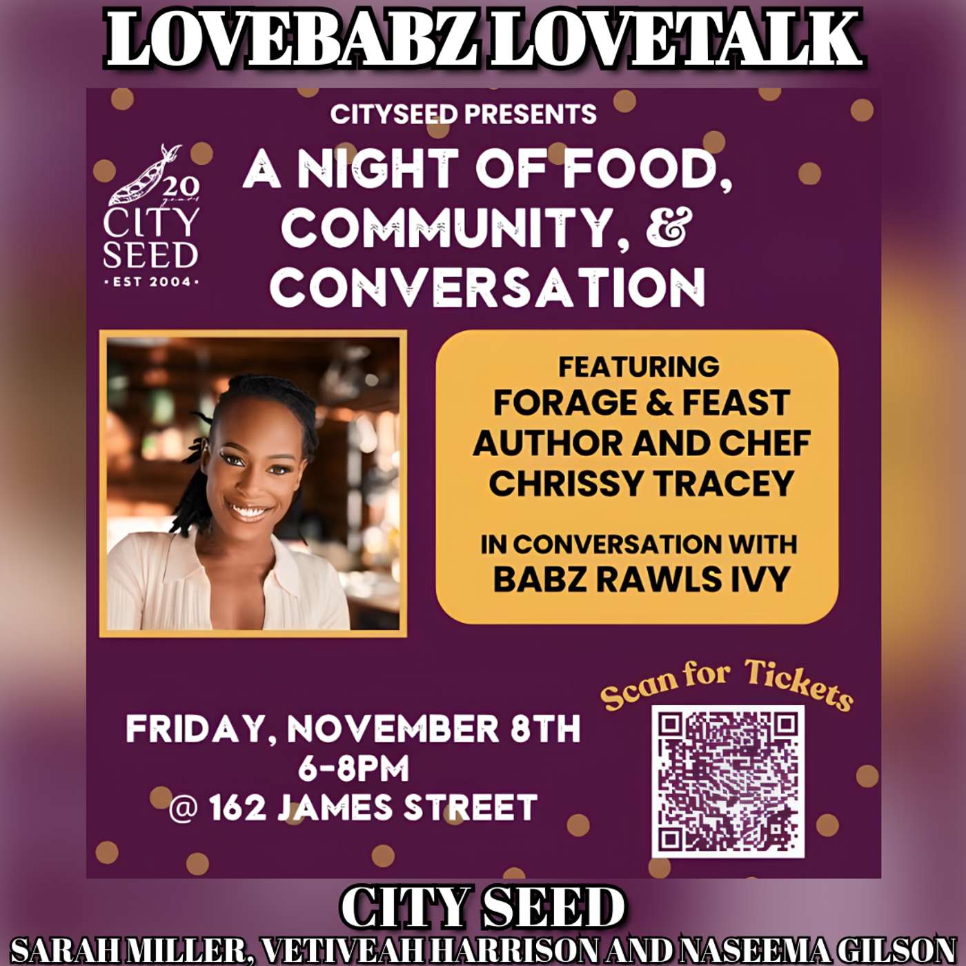 City Seed, Sarah Miller, Vetiveah Harrison and Naseema Gilson